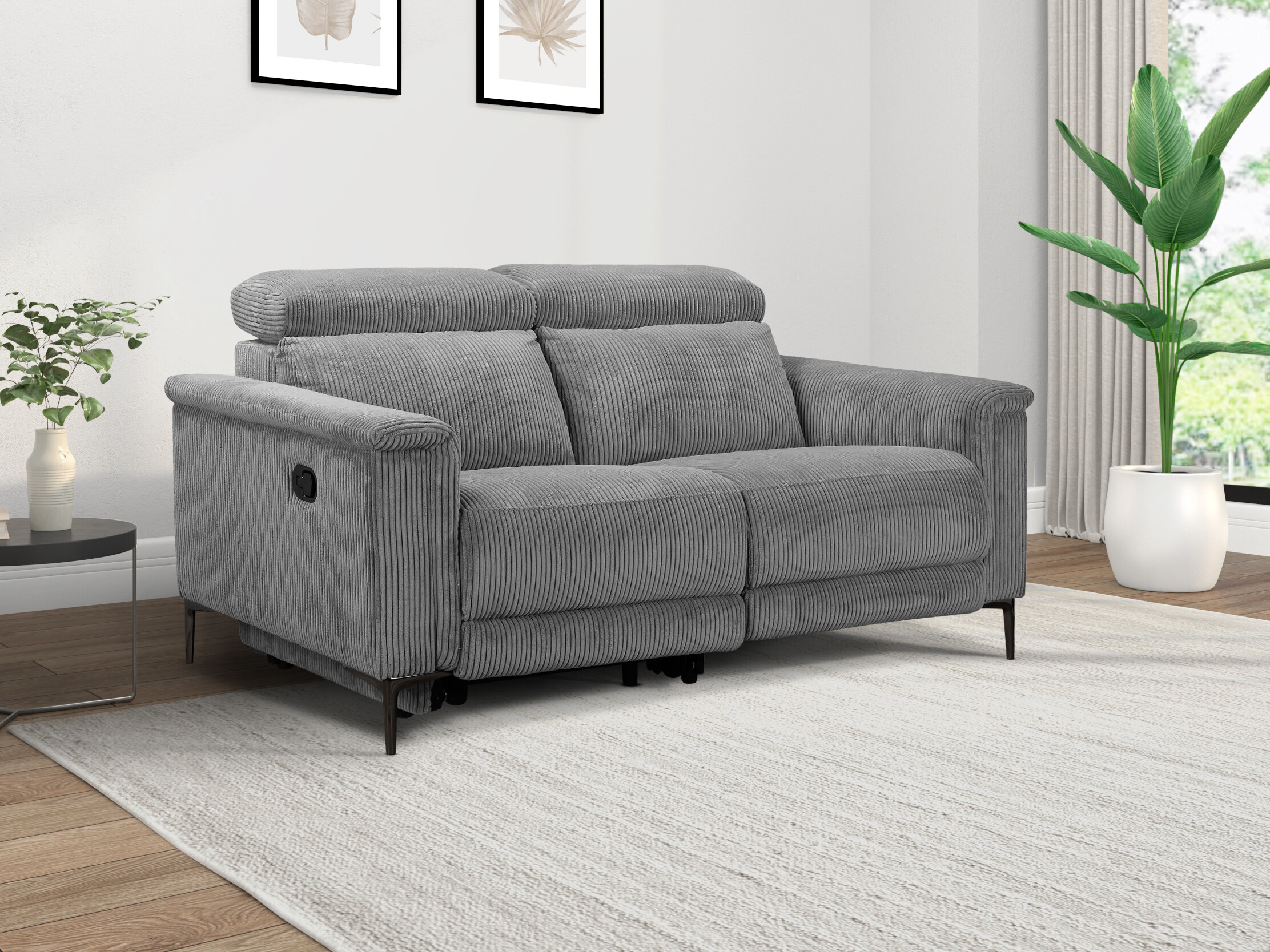 Sofa reglaineris Evamare 100 (Pilka)