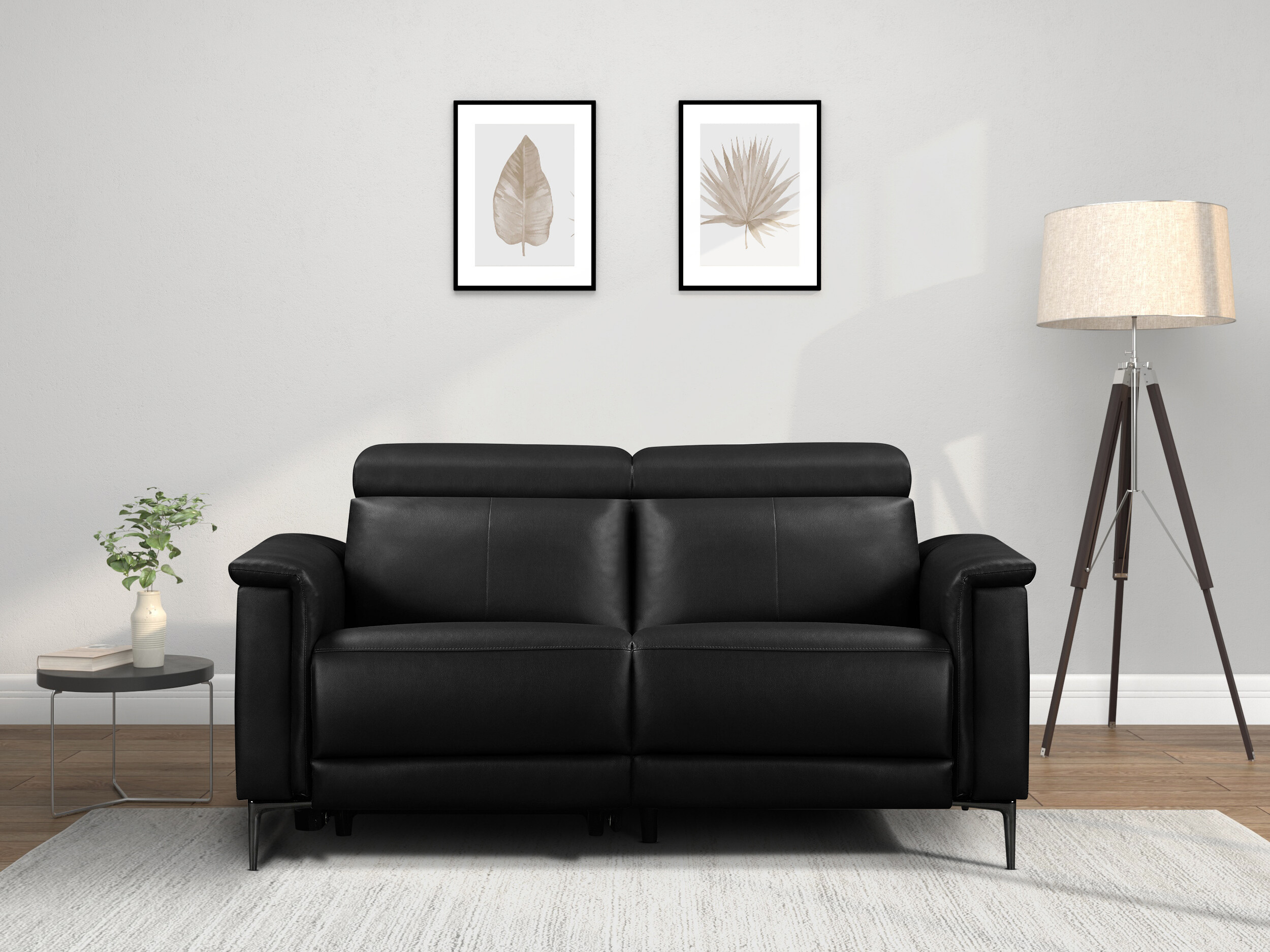 Sofa reglaineris Evamare 107 (Juoda)