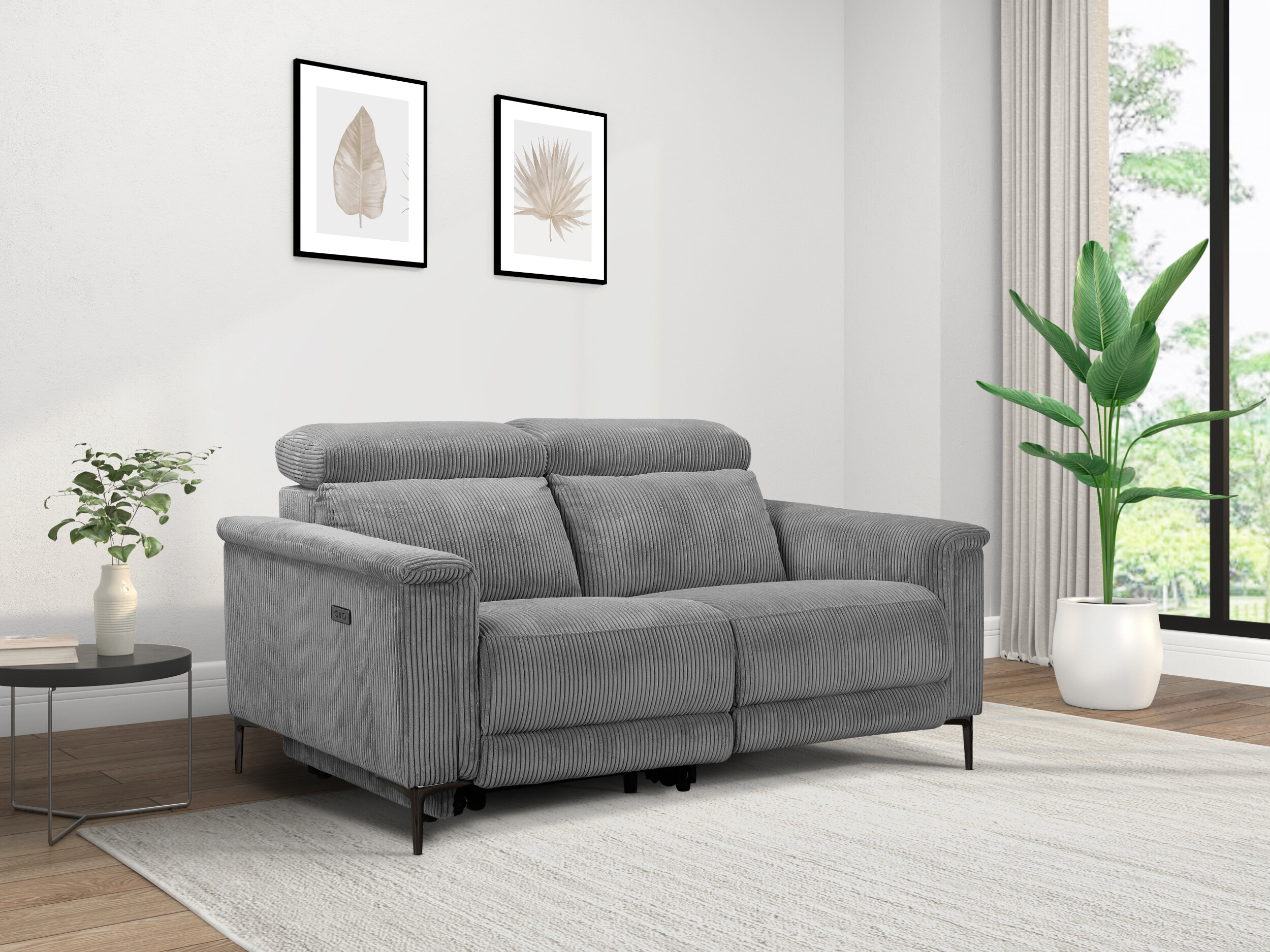 Sofa reglaineris Evamare 107 (Pilka)