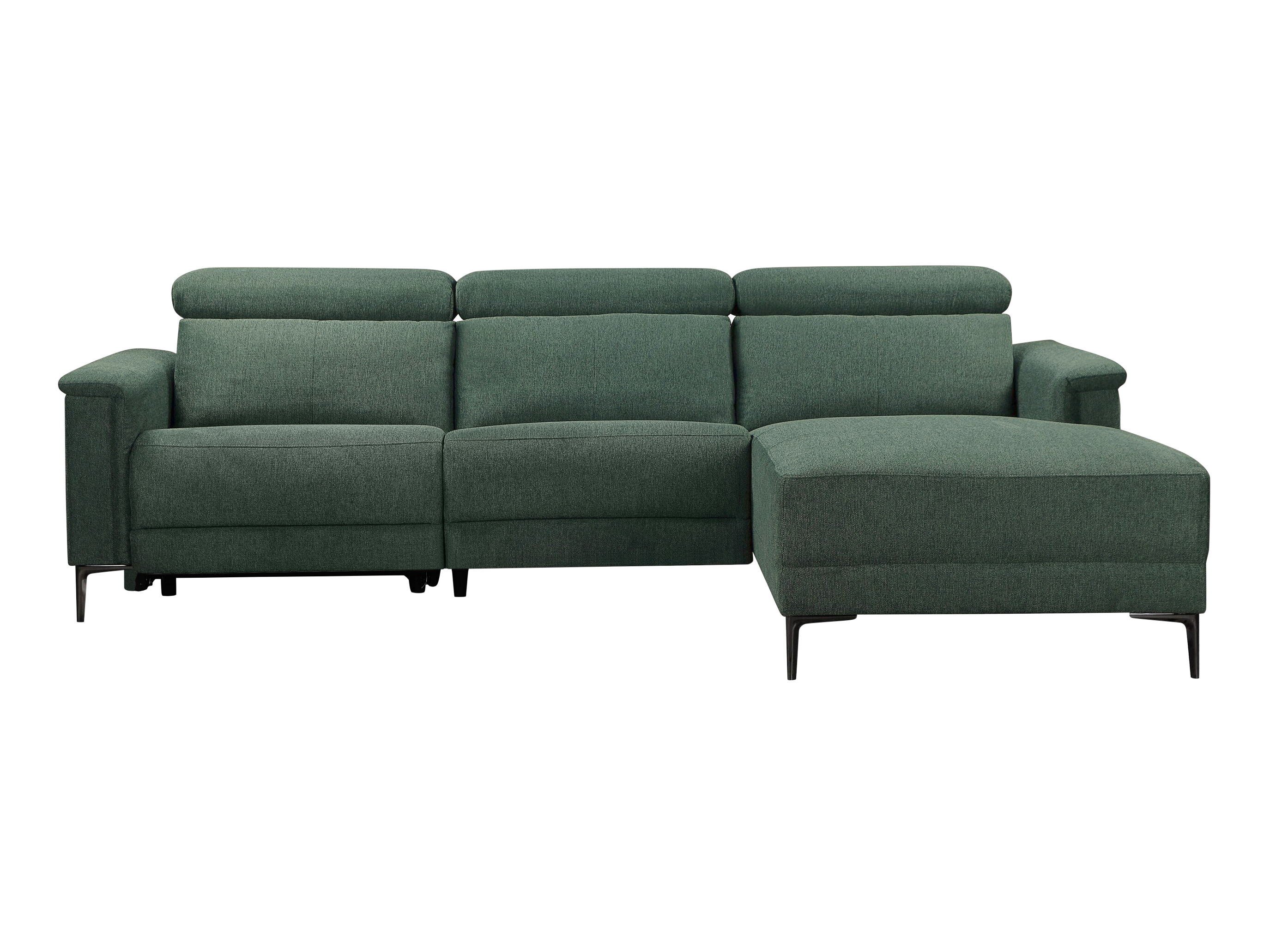 Minkštas kampas reglaineris Denton 1500 (Tamsi žalia)