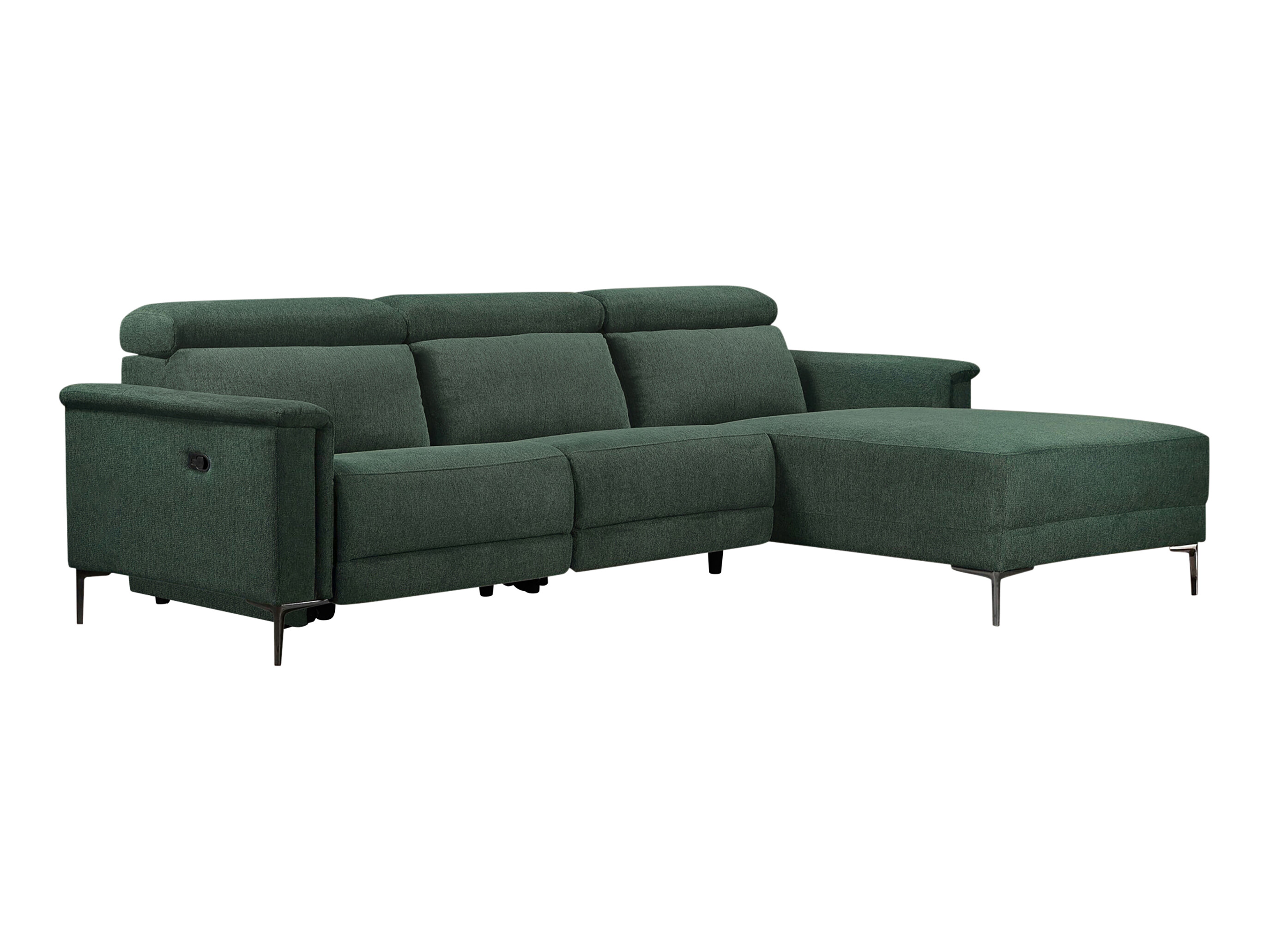 Minkštas kampas reglaineris Denton 1500 (Tamsi žalia)