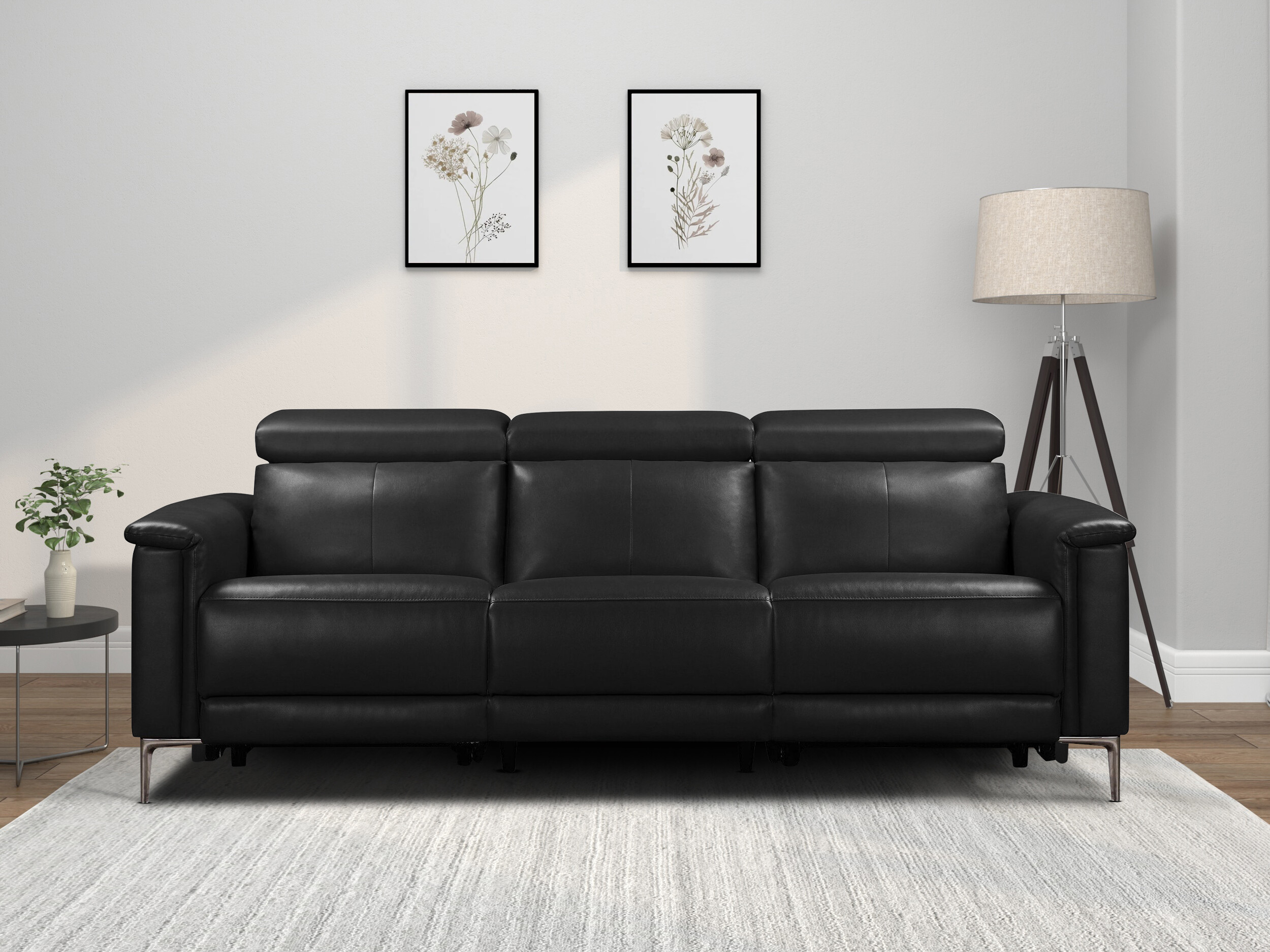 Sofa reglaineris Evamare 103 (Juoda)