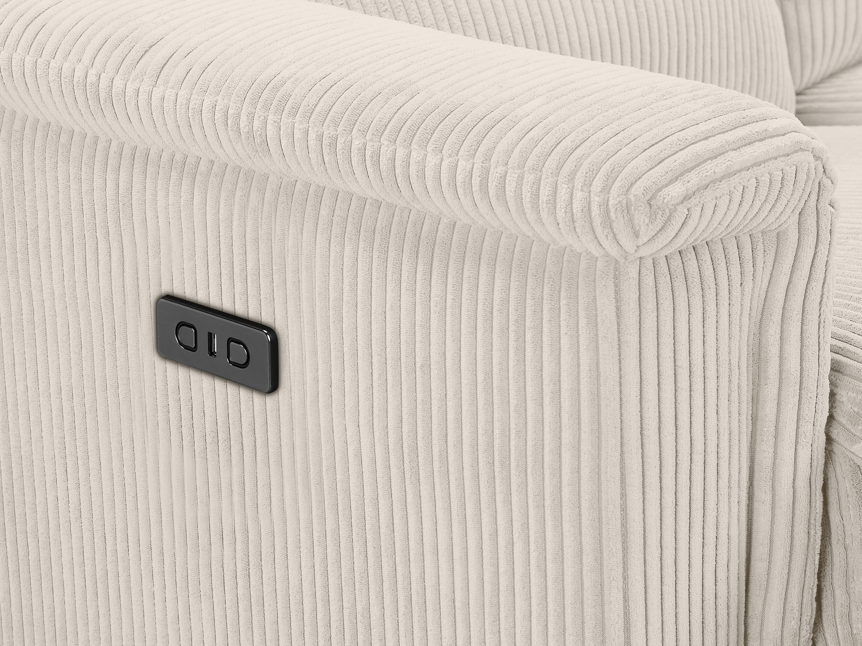 Sofa reglaineris Evamare 103 (Kreminė)