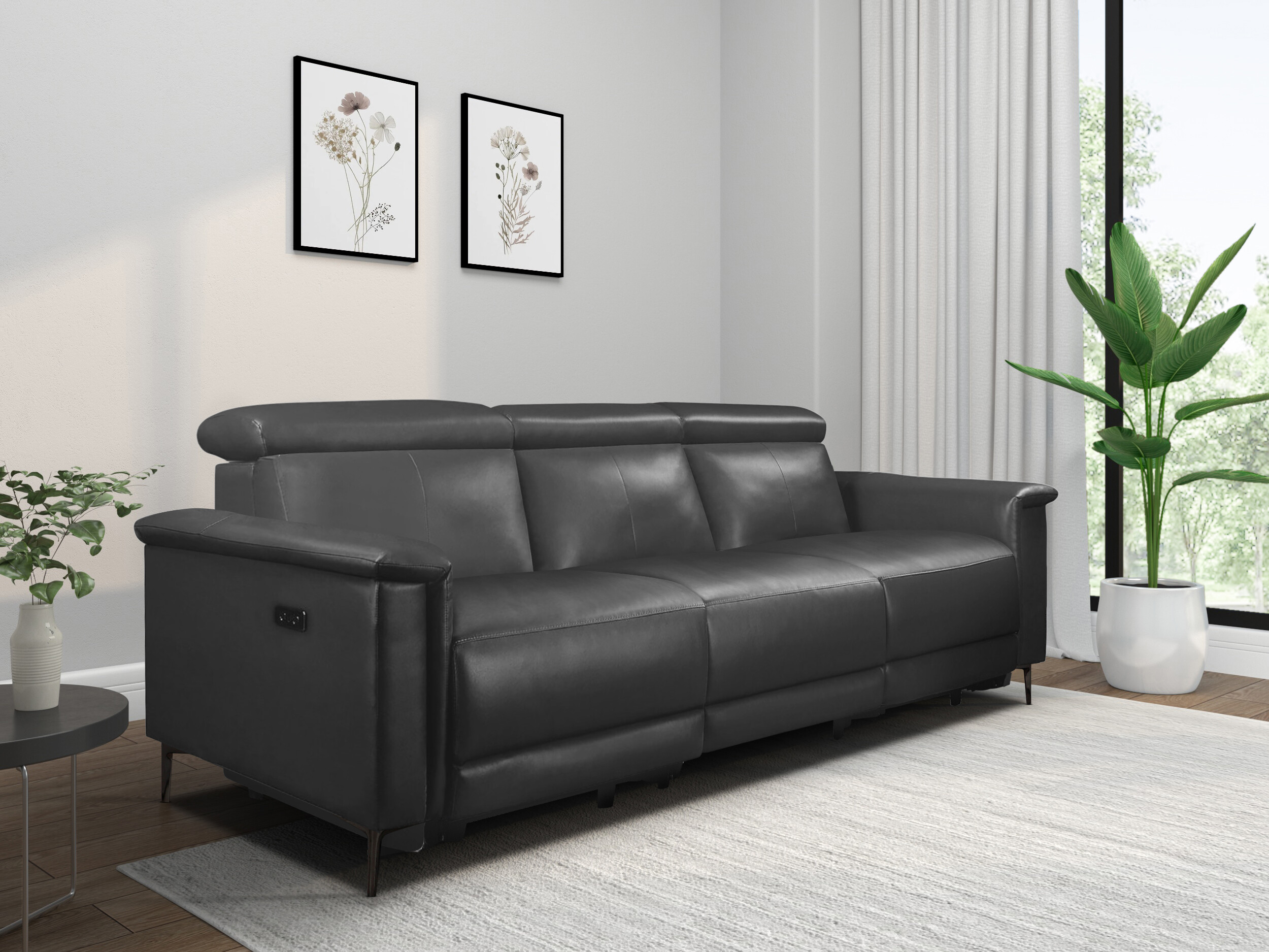 Sofa reglaineris Evamare 103 (Pilka)