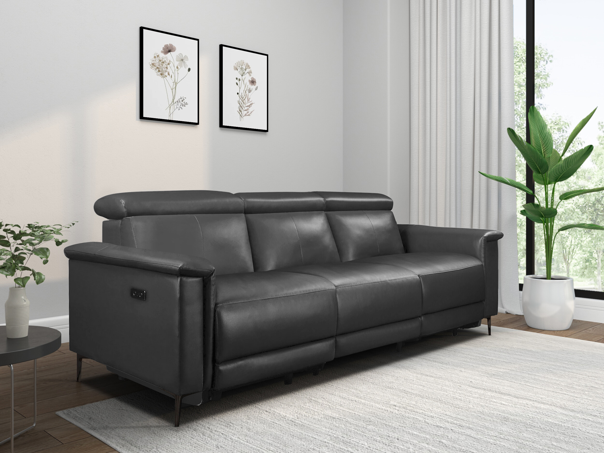 Sofa reglaineris Evamare 103 (Pilka)