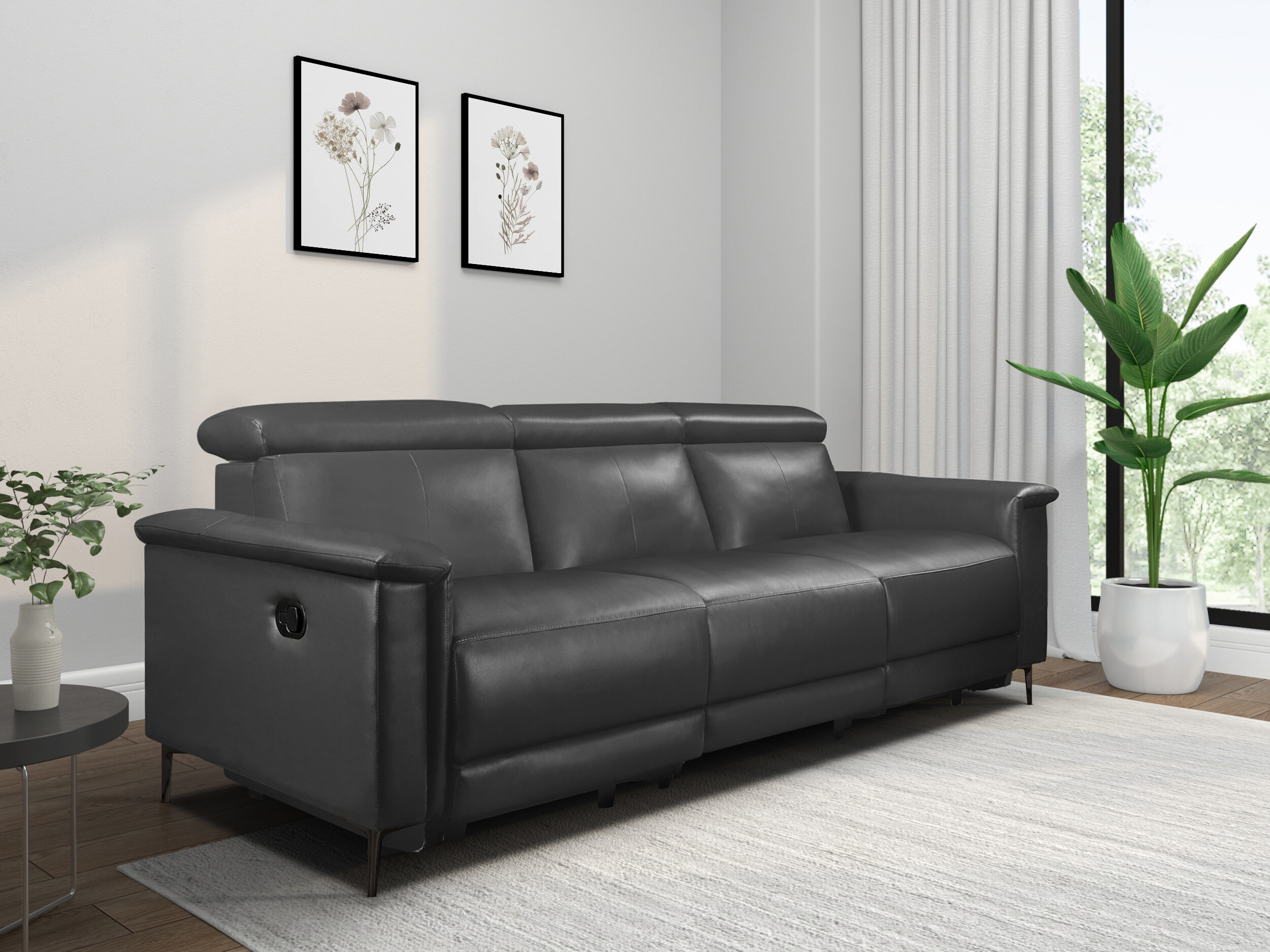 Sofa reglaineris Evamare 104 (Pilka)