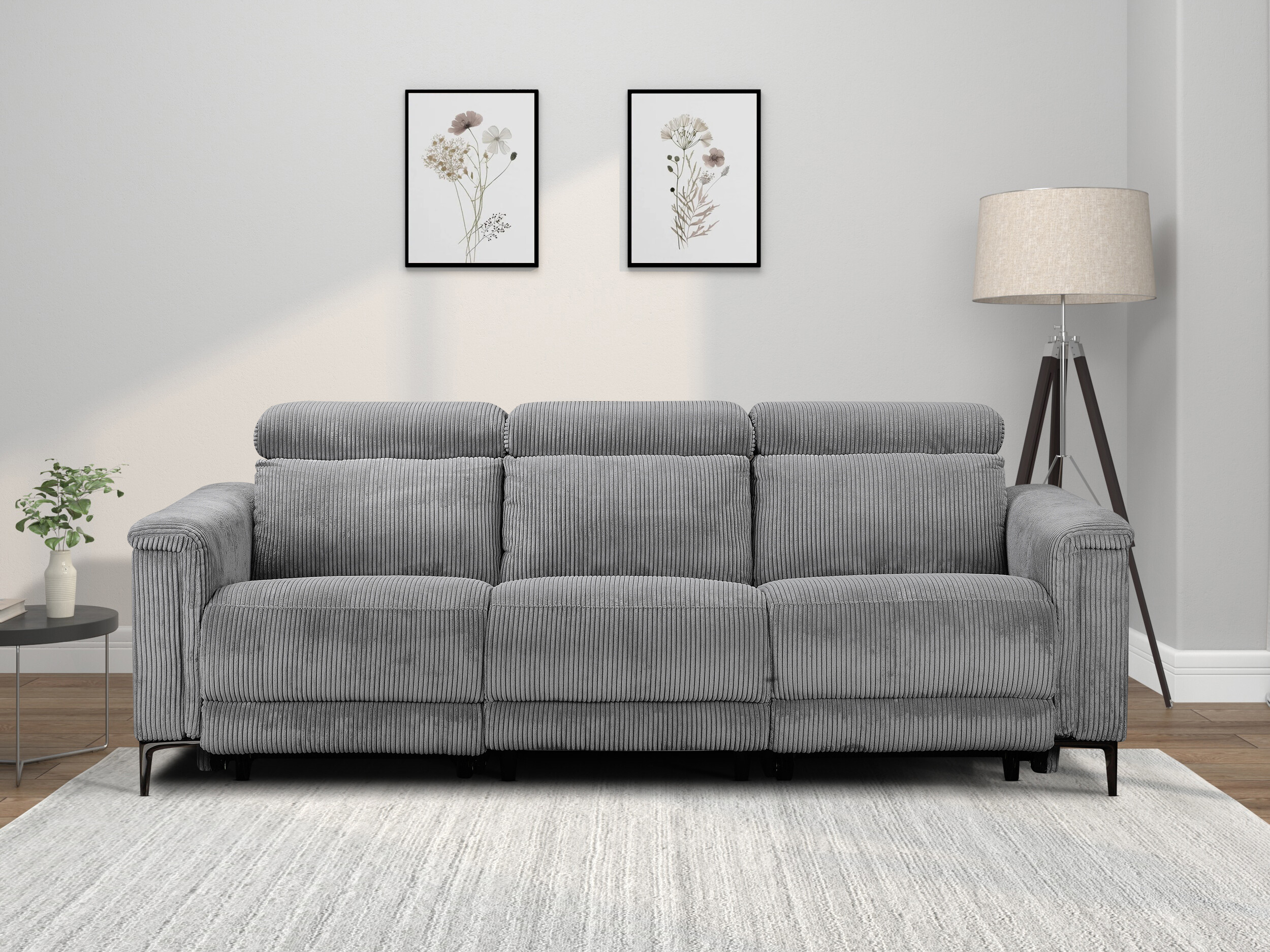 Sofa reglaineris Evamare 104 (Šviesi pilka)