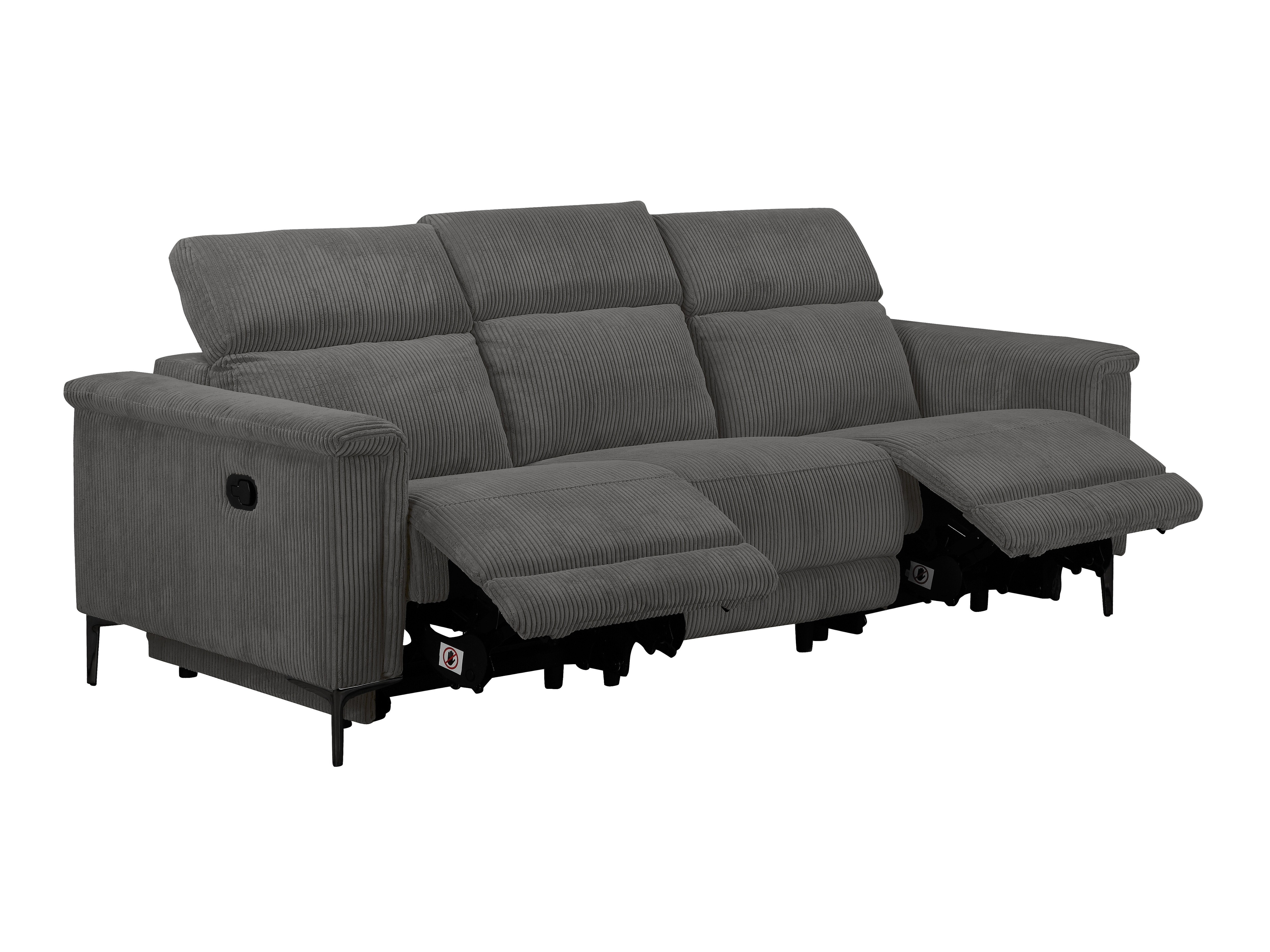 Sofa reglaineris Evamare 104 (Tamsi pilka)