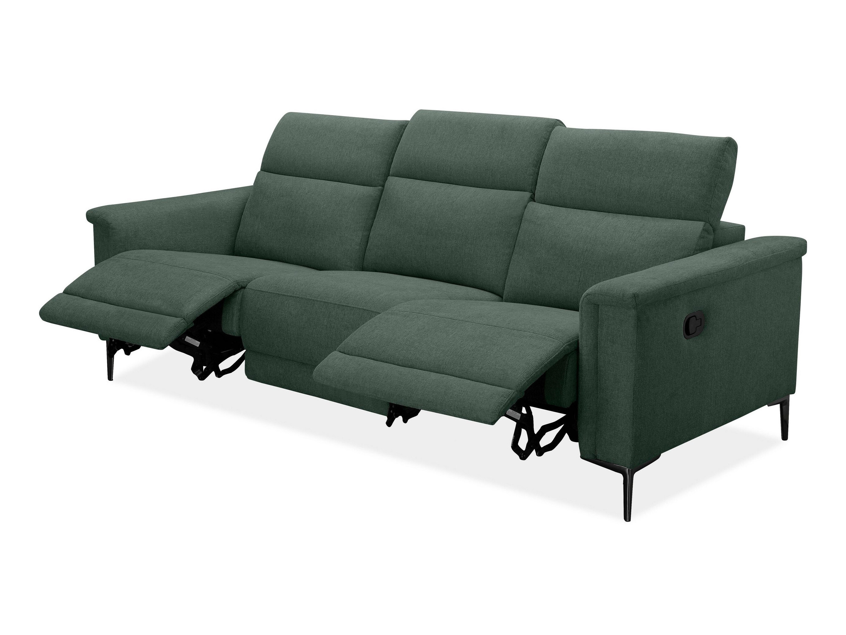 Sofa reglaineris Evamare 104 (Tamsi žalia)