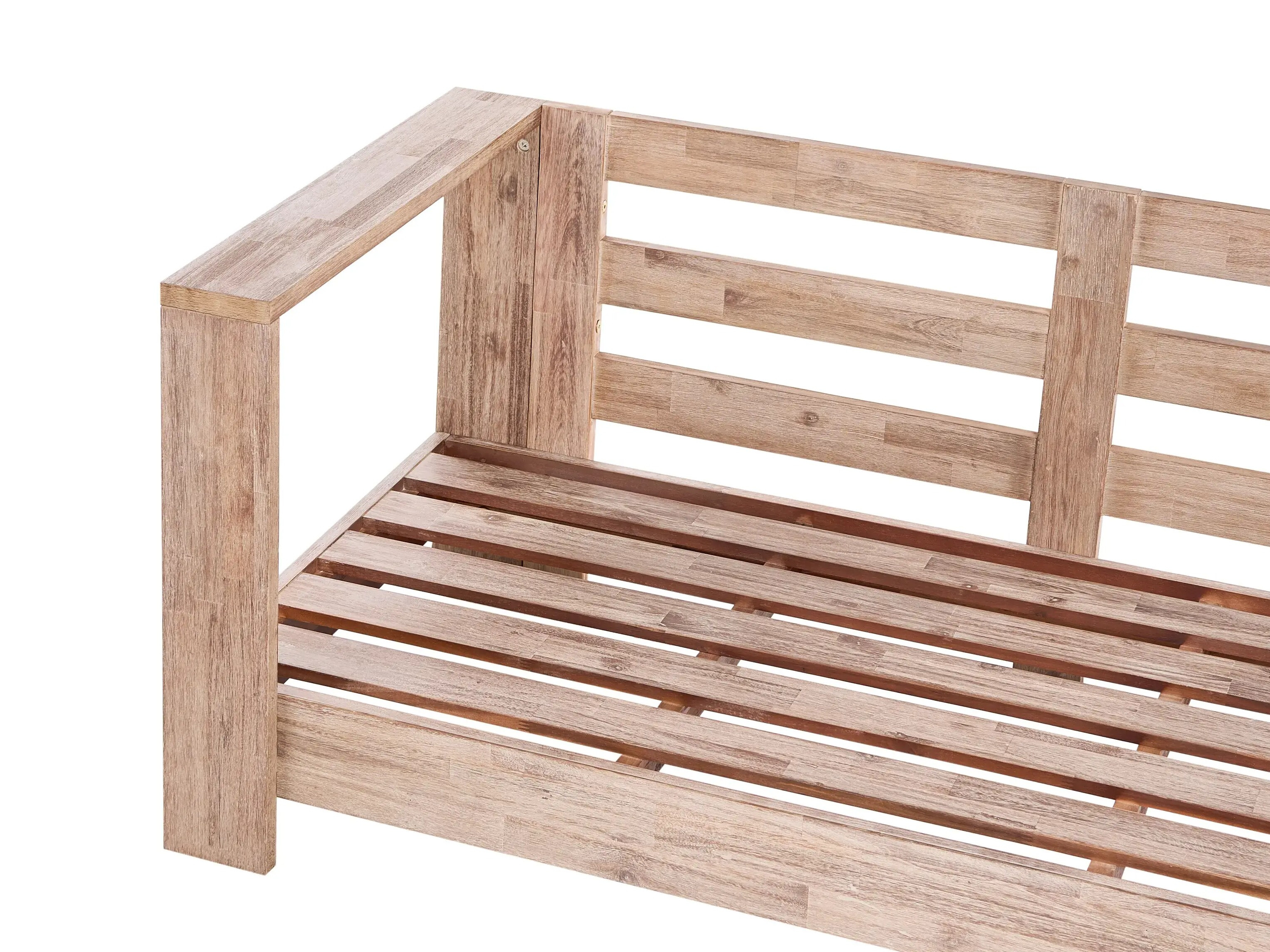 Lauko sofa Berwyn 2548 (Balta + Akacija)