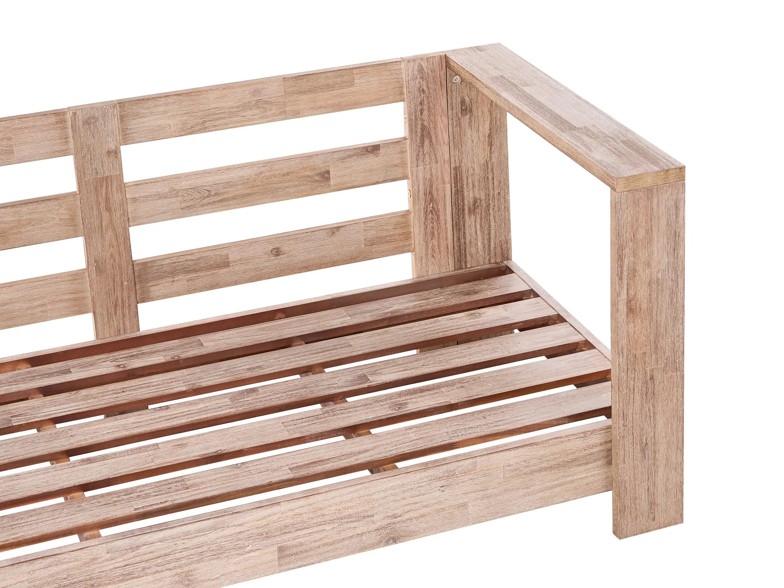 Lauko sofa Berwyn 2548 (Balta + Akacija)