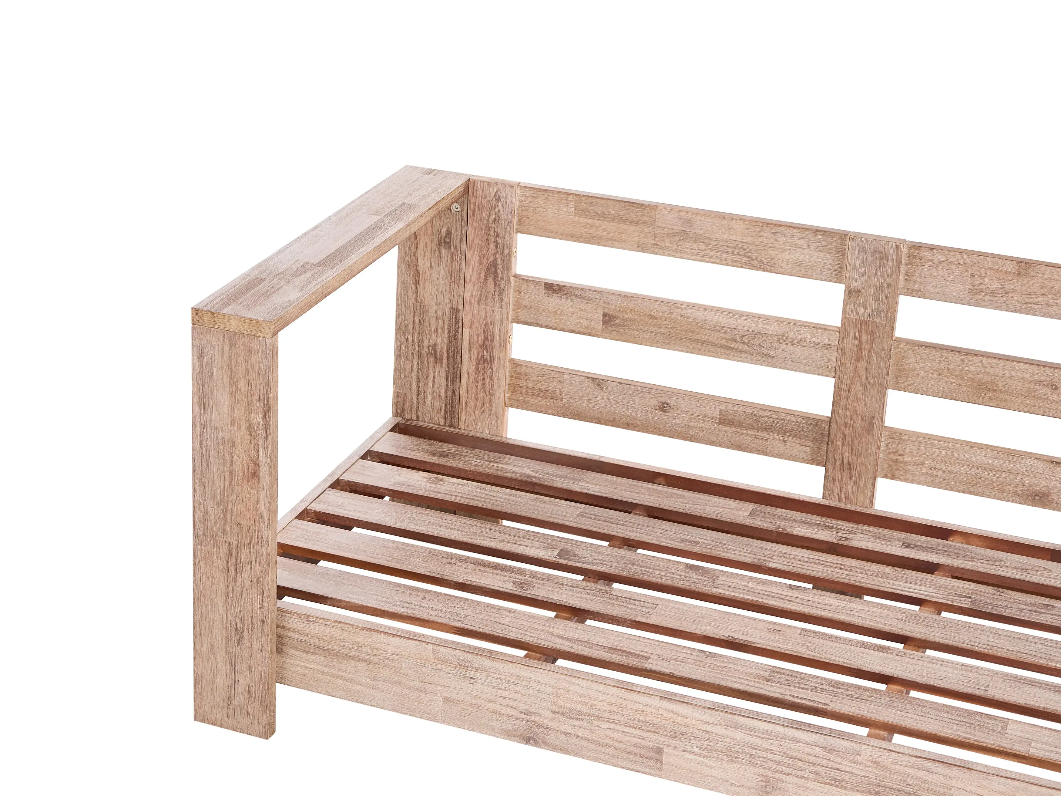 Lauko sofa Berwyn 2548 (Raudona + Akacija)