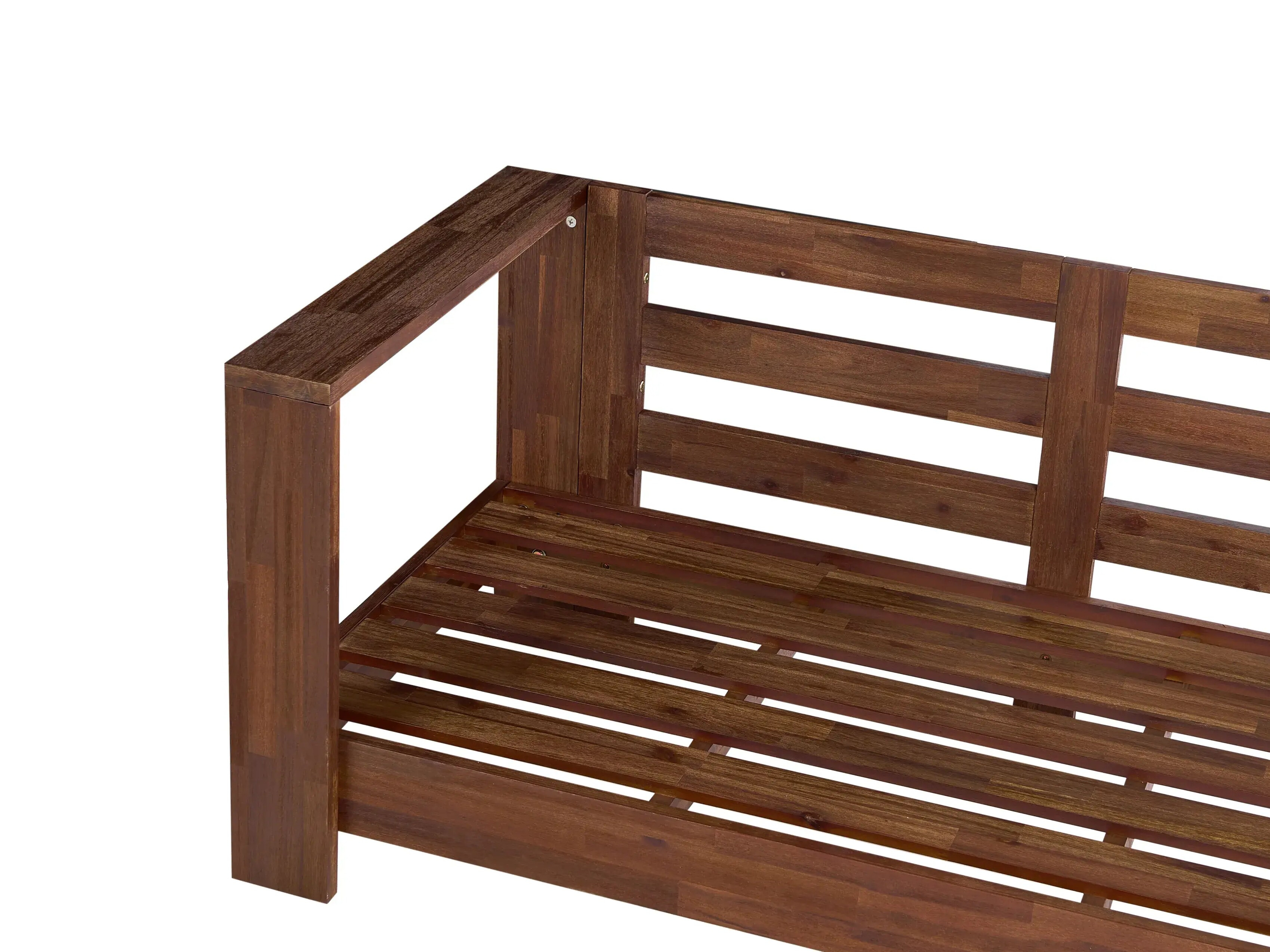 Lauko sofa Berwyn 2548 (Žalia + Akacija)