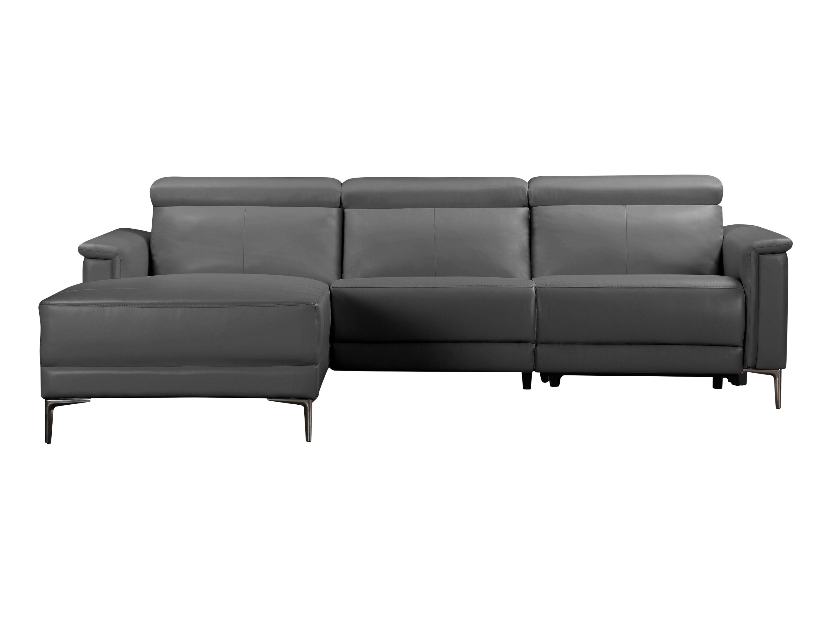 Minkštas kampas reglaineris Denton 1499 (Pilka)