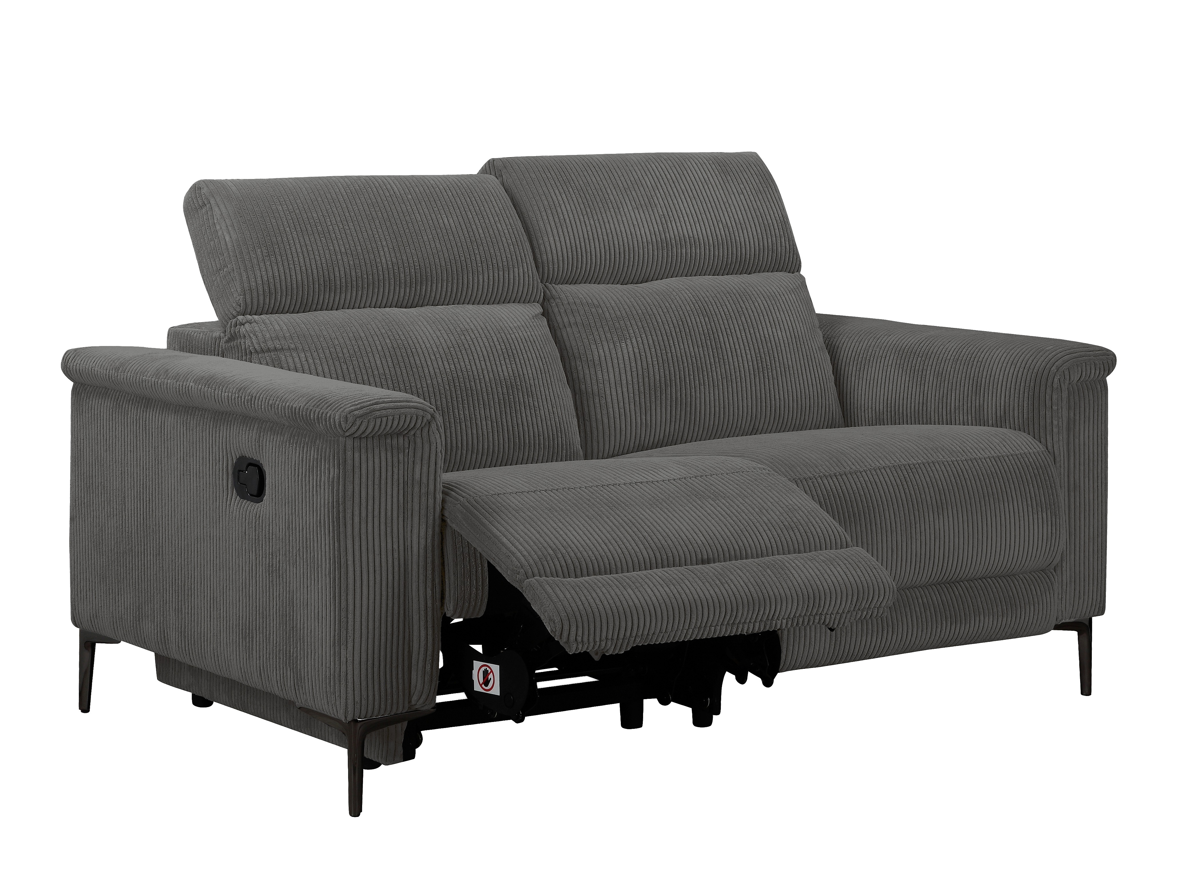 Sofa reglaineris Denton 1360 (Tamsi pilka)