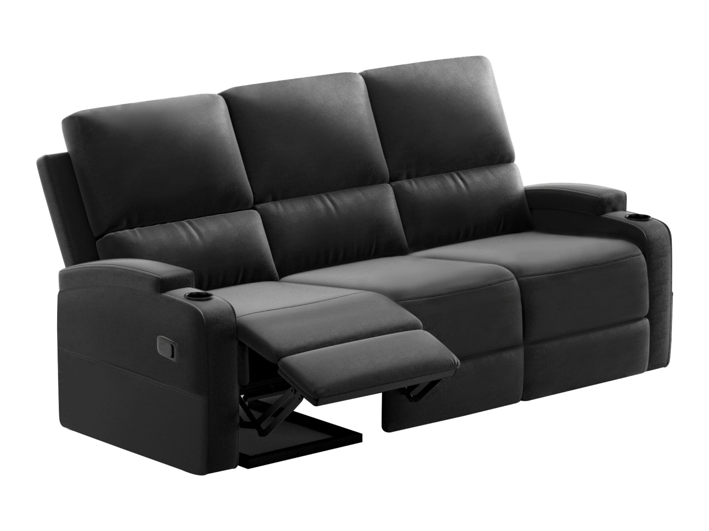 Sofa reglaineris Denton 1566 (Juoda)