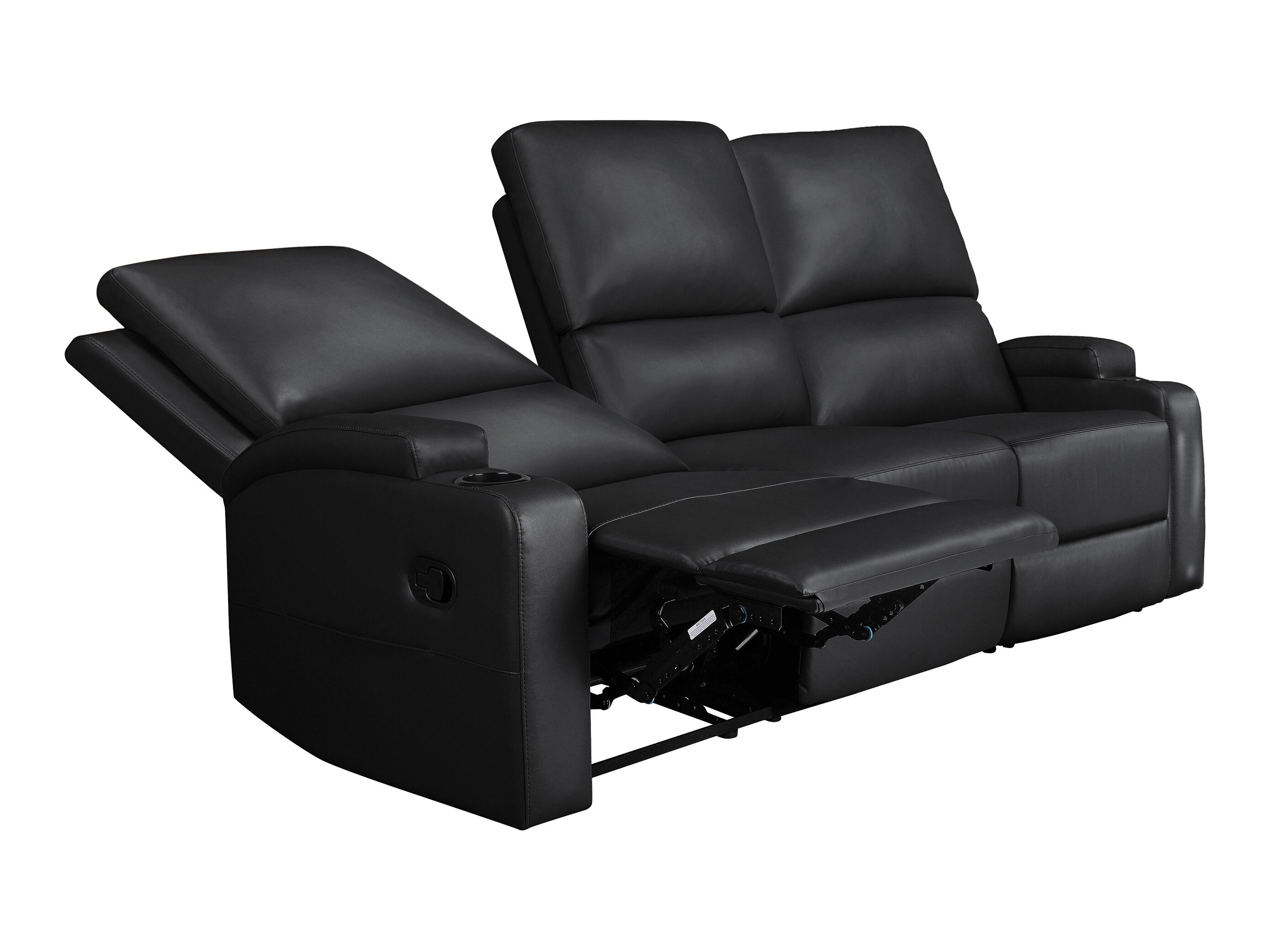 Sofa reglaineris Denton 1566 (Juoda)