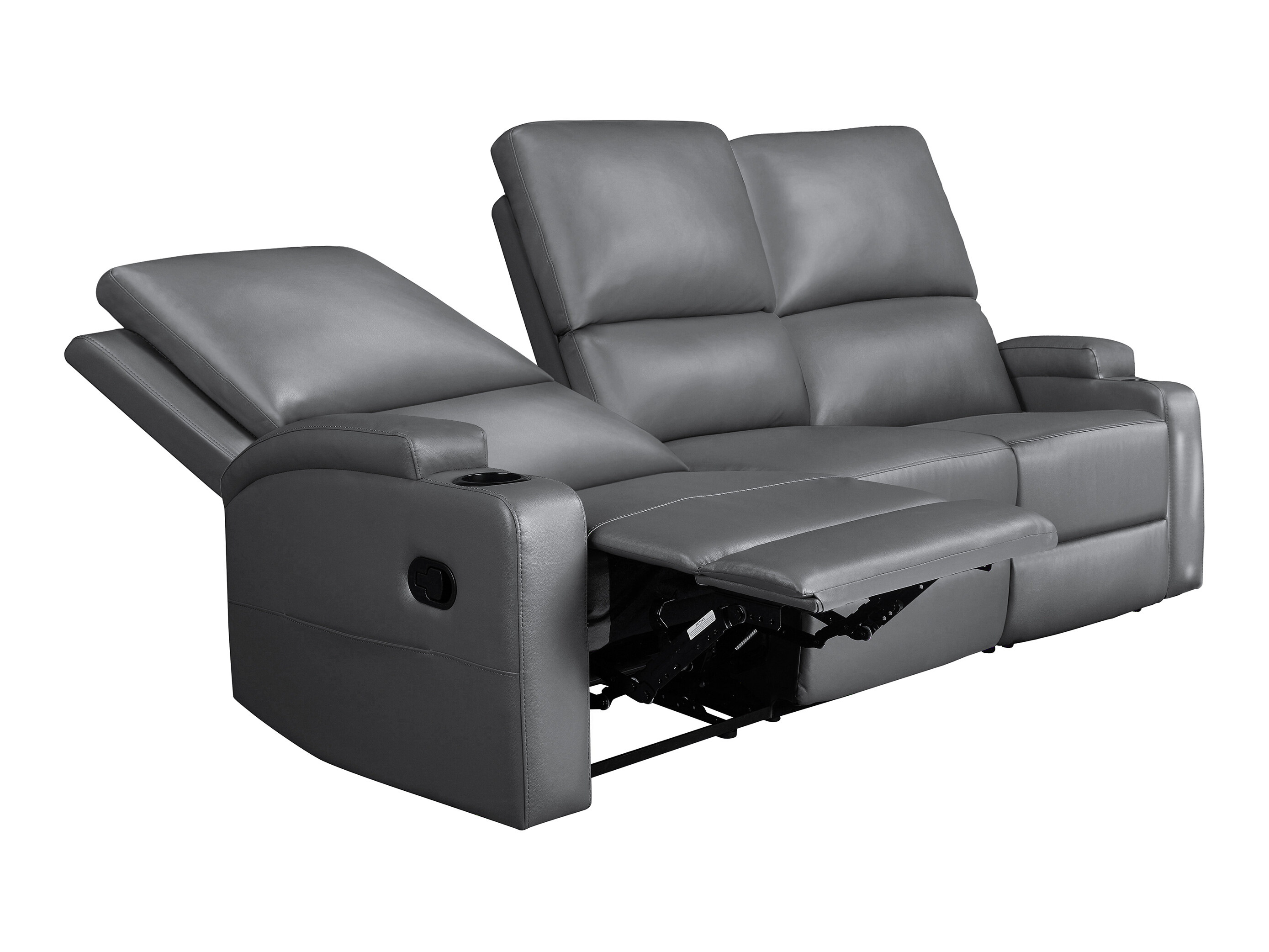 Sofa reglaineris Denton 1566 (Pilka)