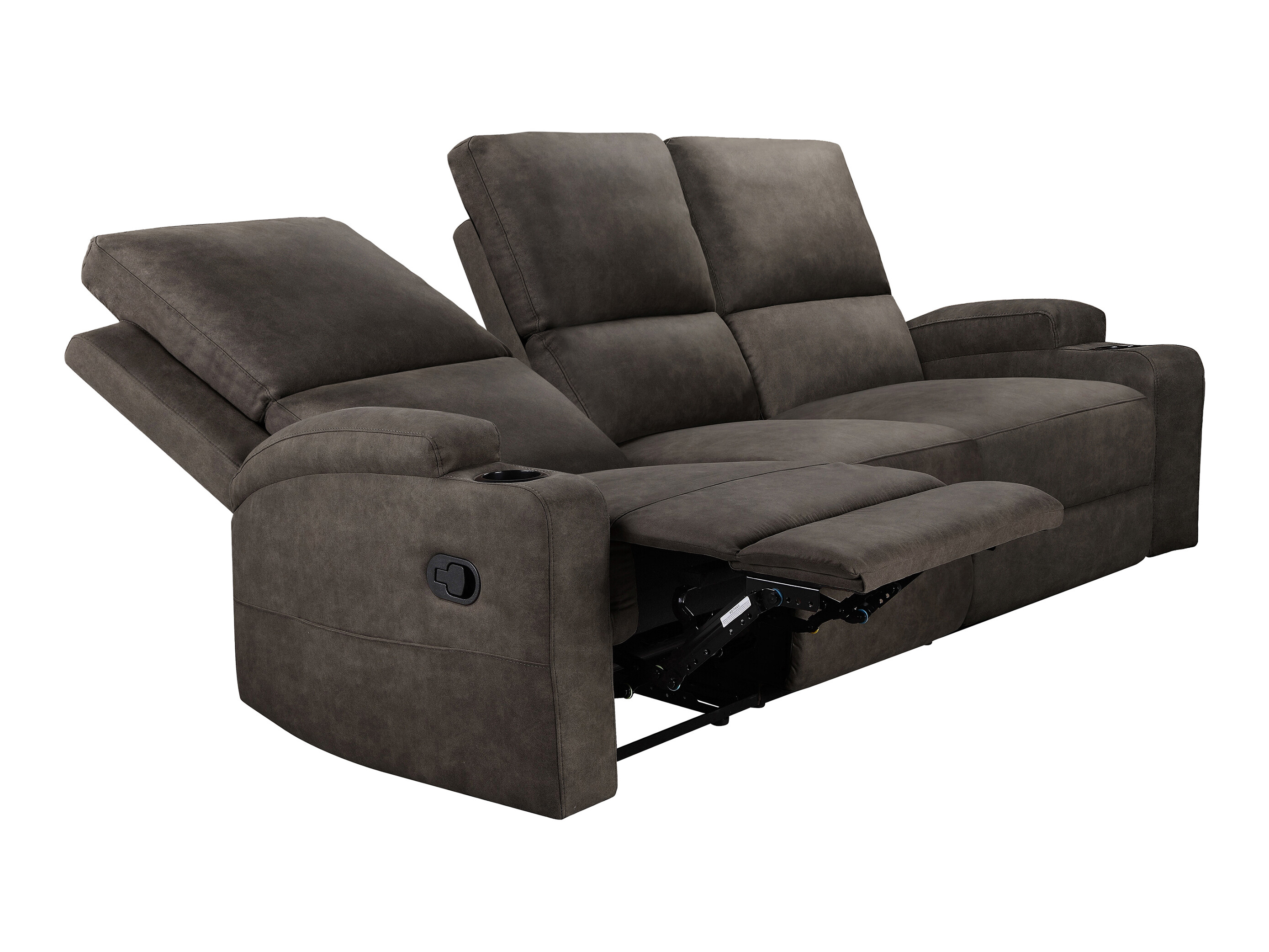 Sofa reglaineris Denton 1566 (Tamsi pilka)