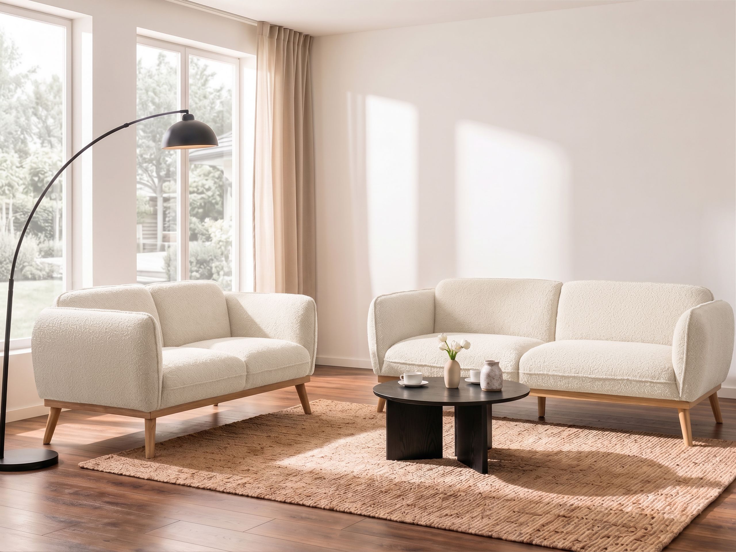 Sofa Berwyn 3341 (Šviesi smėlinė)