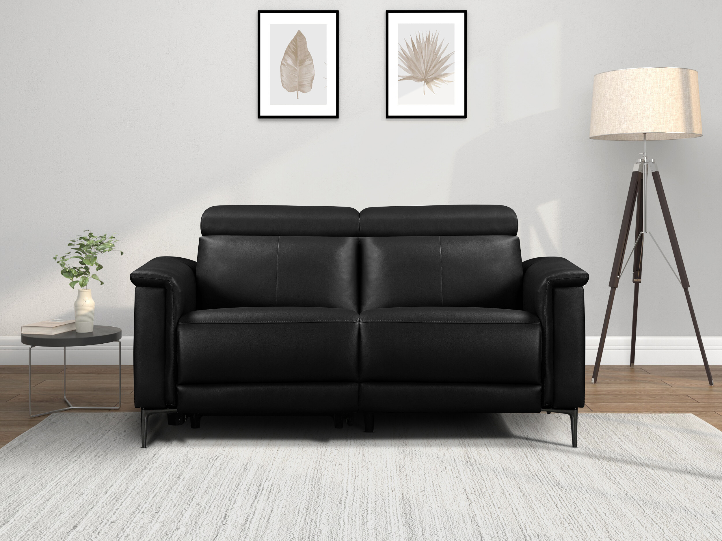 Sofa reglaineris Evamare 100 (Juoda)
