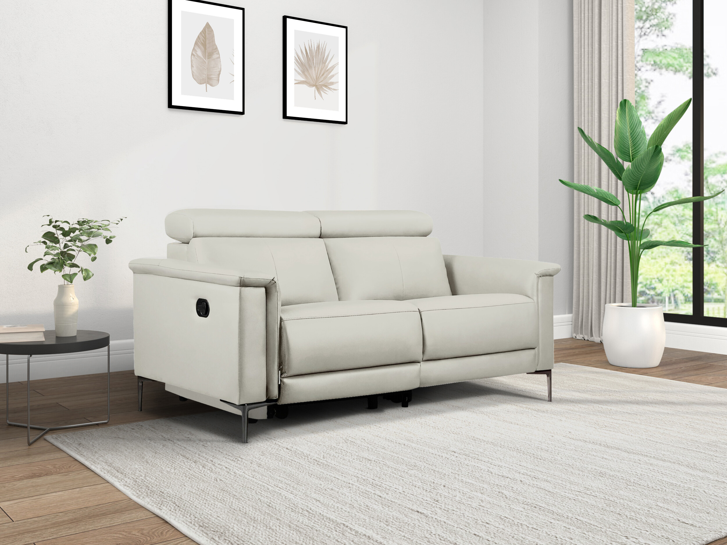 Sofa reglaineris Evamare 100 (Kreminė)