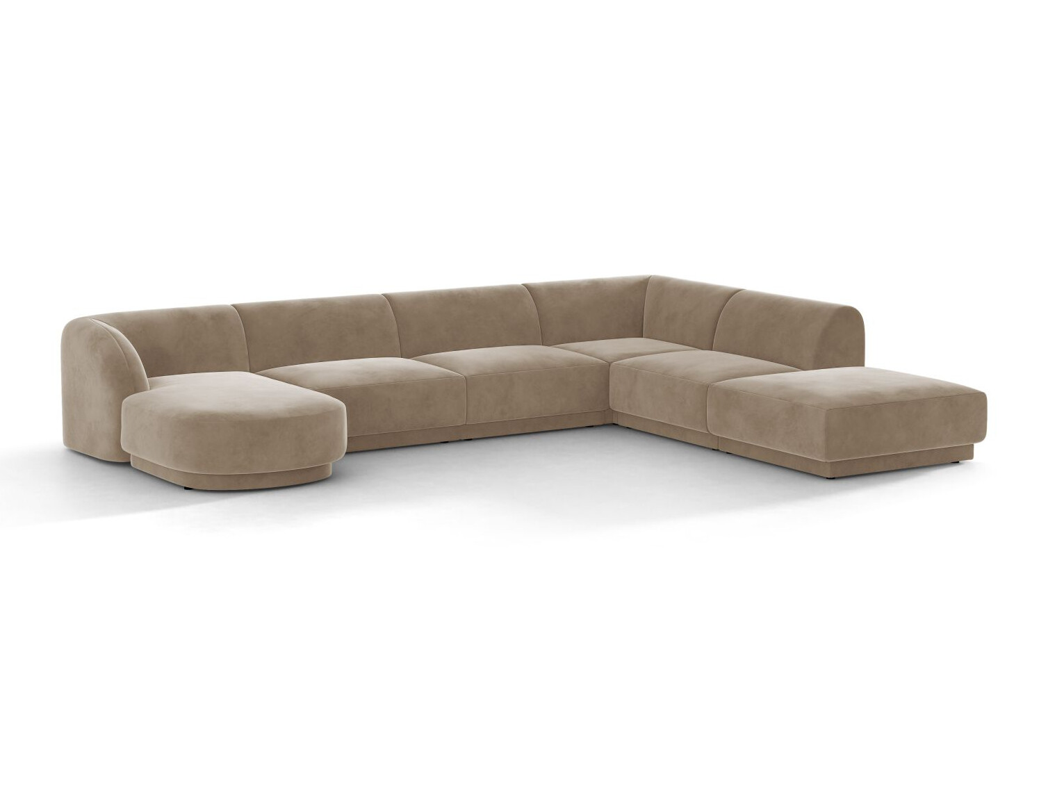 Modulinis minkštas kampas Tivlomi 107 (Bluvel 40)