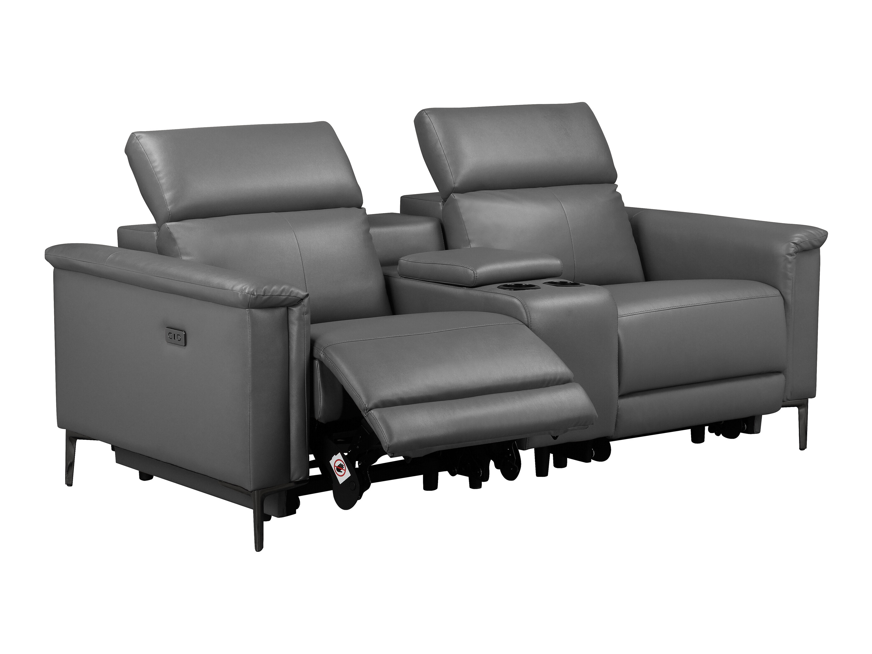 Sofa reglaineris Evamare 108 (Pilka)