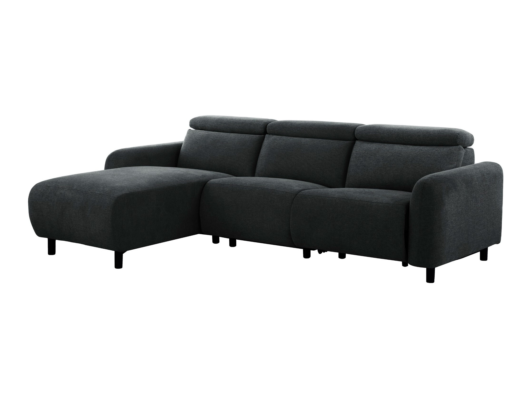 Minkštas kampas reglaineris Revbena 107 (Antracitas)