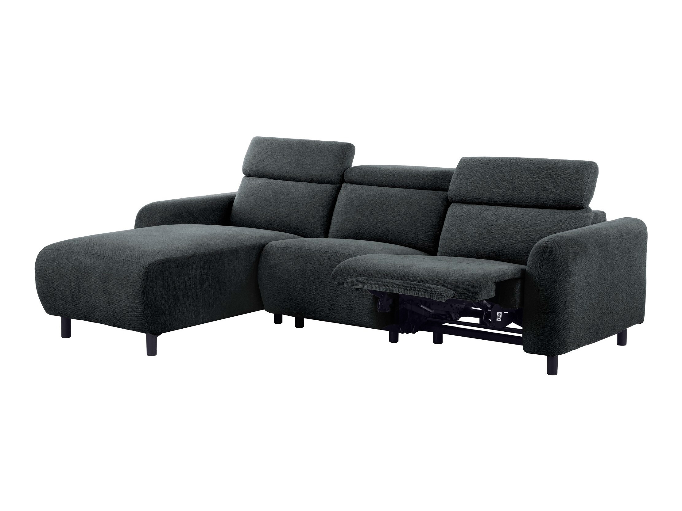 Minkštas kampas reglaineris Revbena 107 (Antracitas)