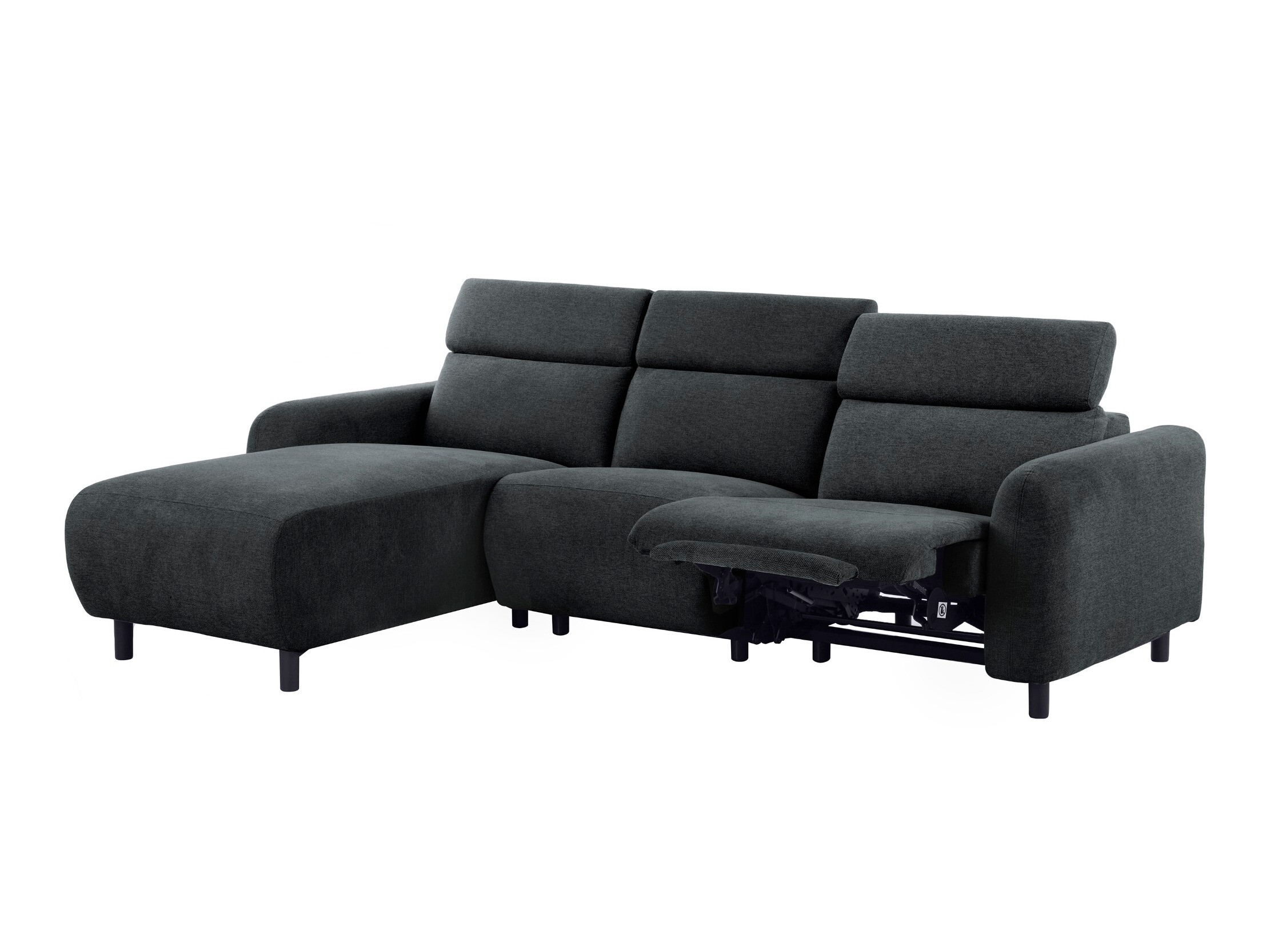 Minkštas kampas reglaineris Revbena 107 (Antracitas)