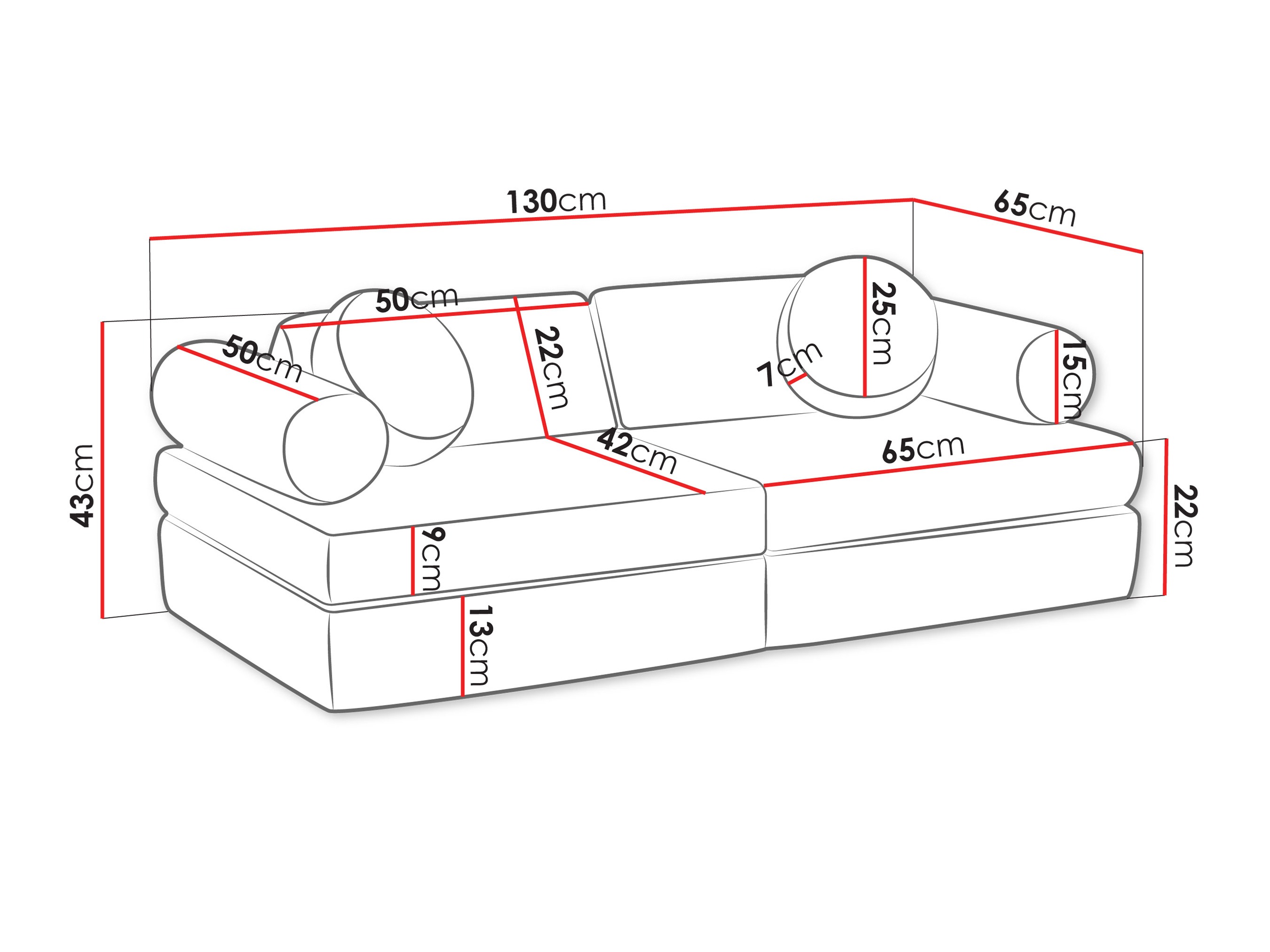 Sofa Edinburg 108 (Lambi 08)