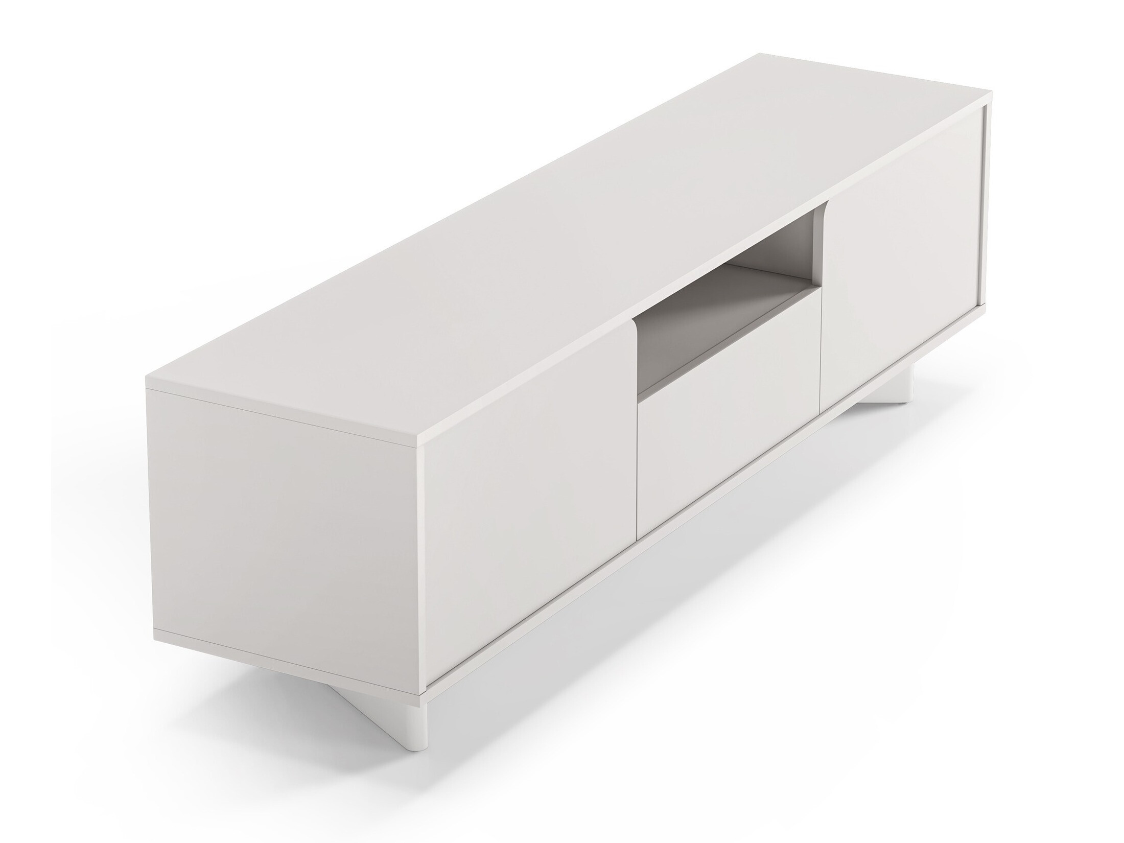 TV staliukas Burleson 798 (Balta)