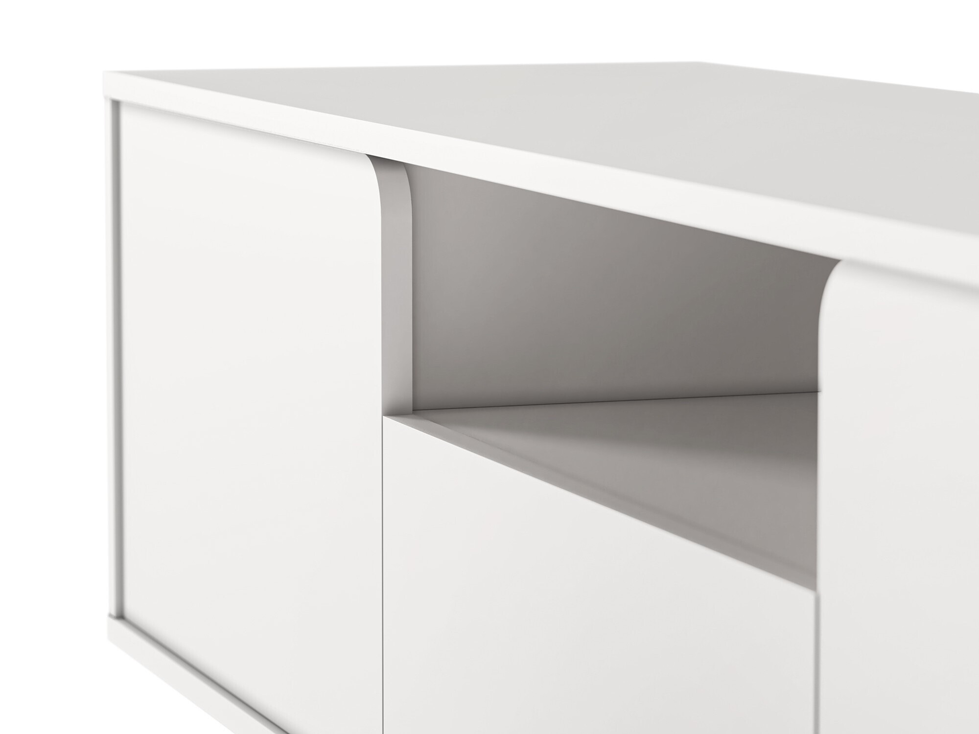 TV staliukas Burleson 798 (Balta)