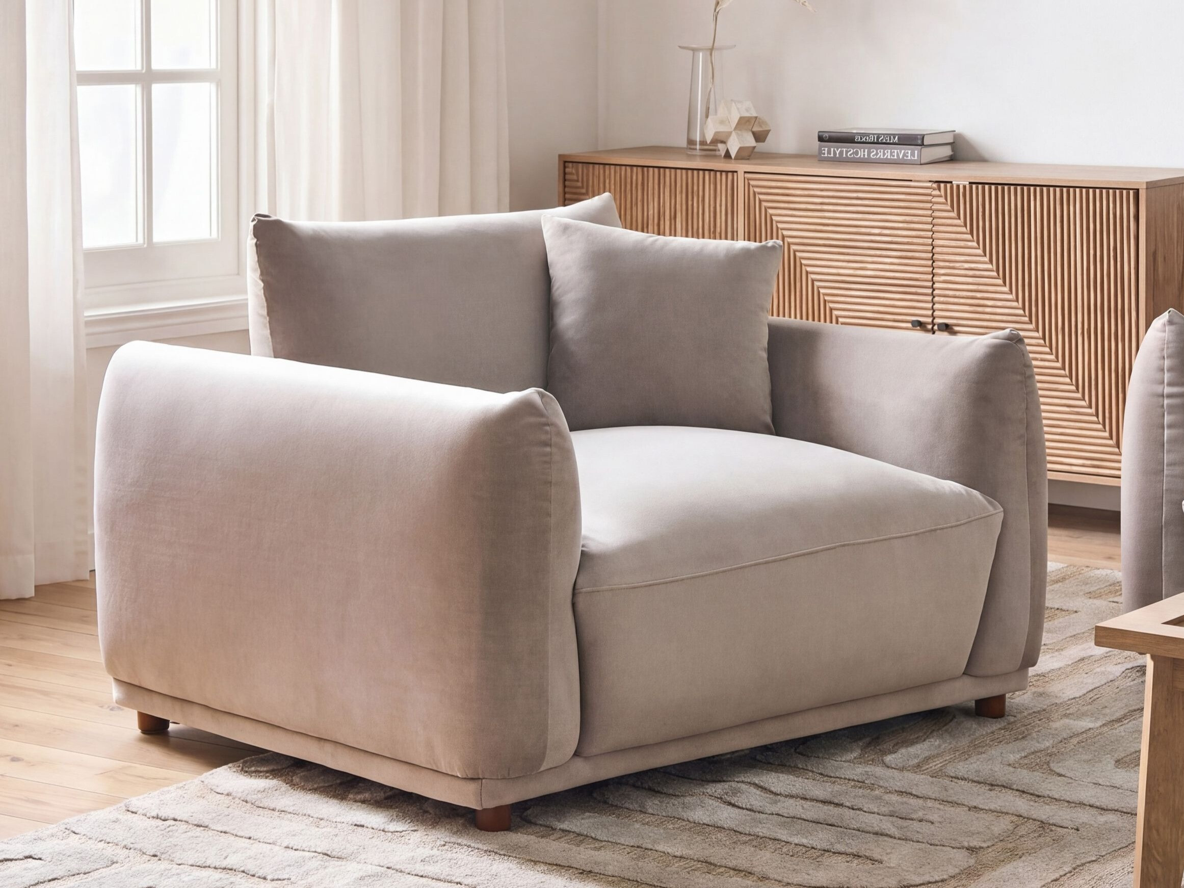Fotelis Berwyn 3379 (Taupe)