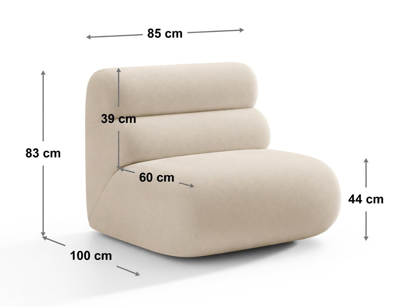 Modulinė sėdimoji dalis Cirbeno 106 (Golden 03)