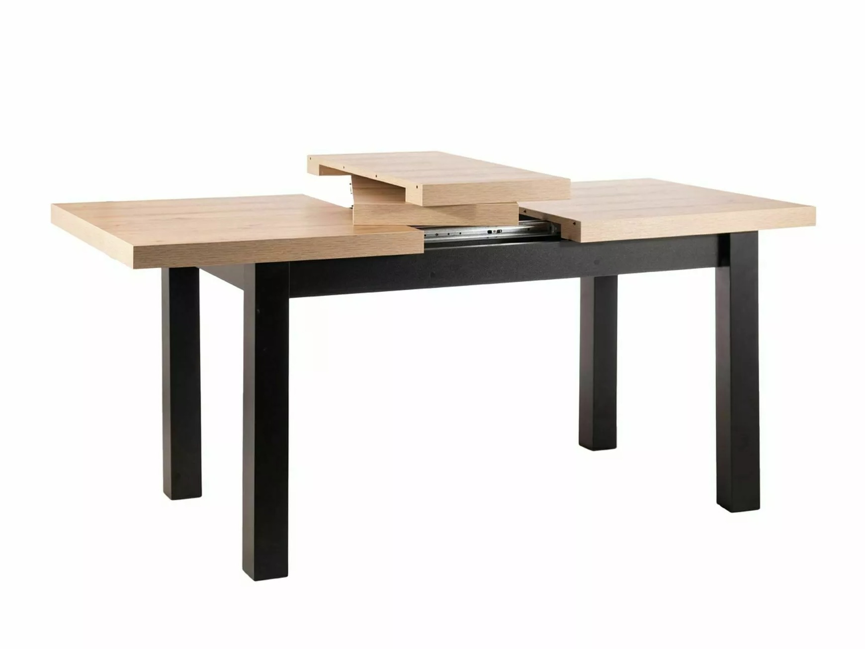 Stalas Detroit 976 (Juoda + Artisan ąžuolas)