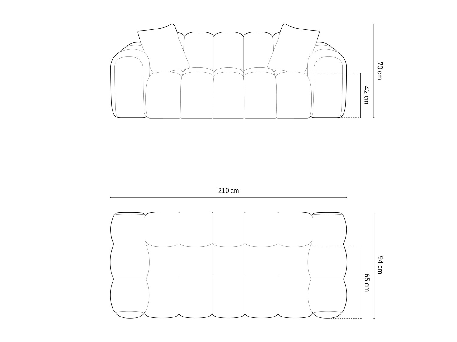 Sofa Mondelo 101 (Eden 02 Kriaušėl)