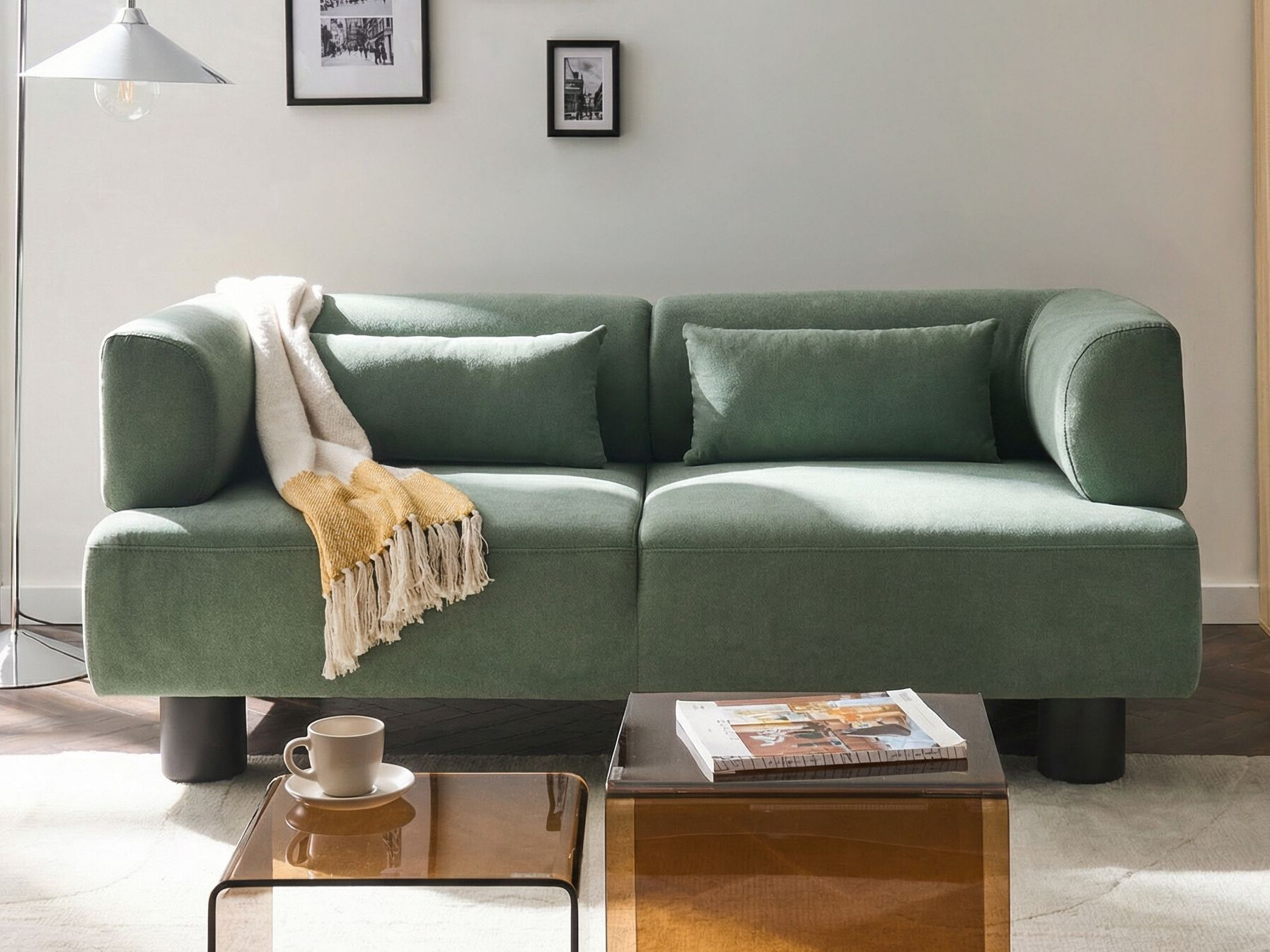 Sofa Berwyn 3388 (Šviesi žalia)