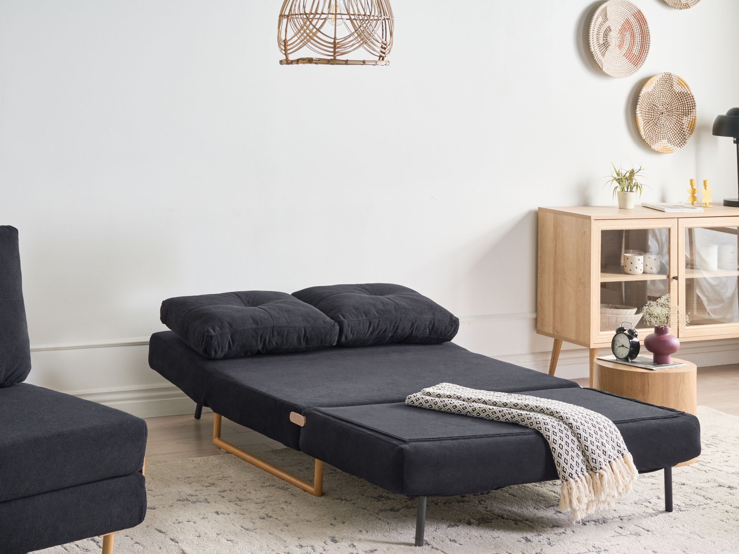 Sofa lova Berwyn 3389 (Juoda)