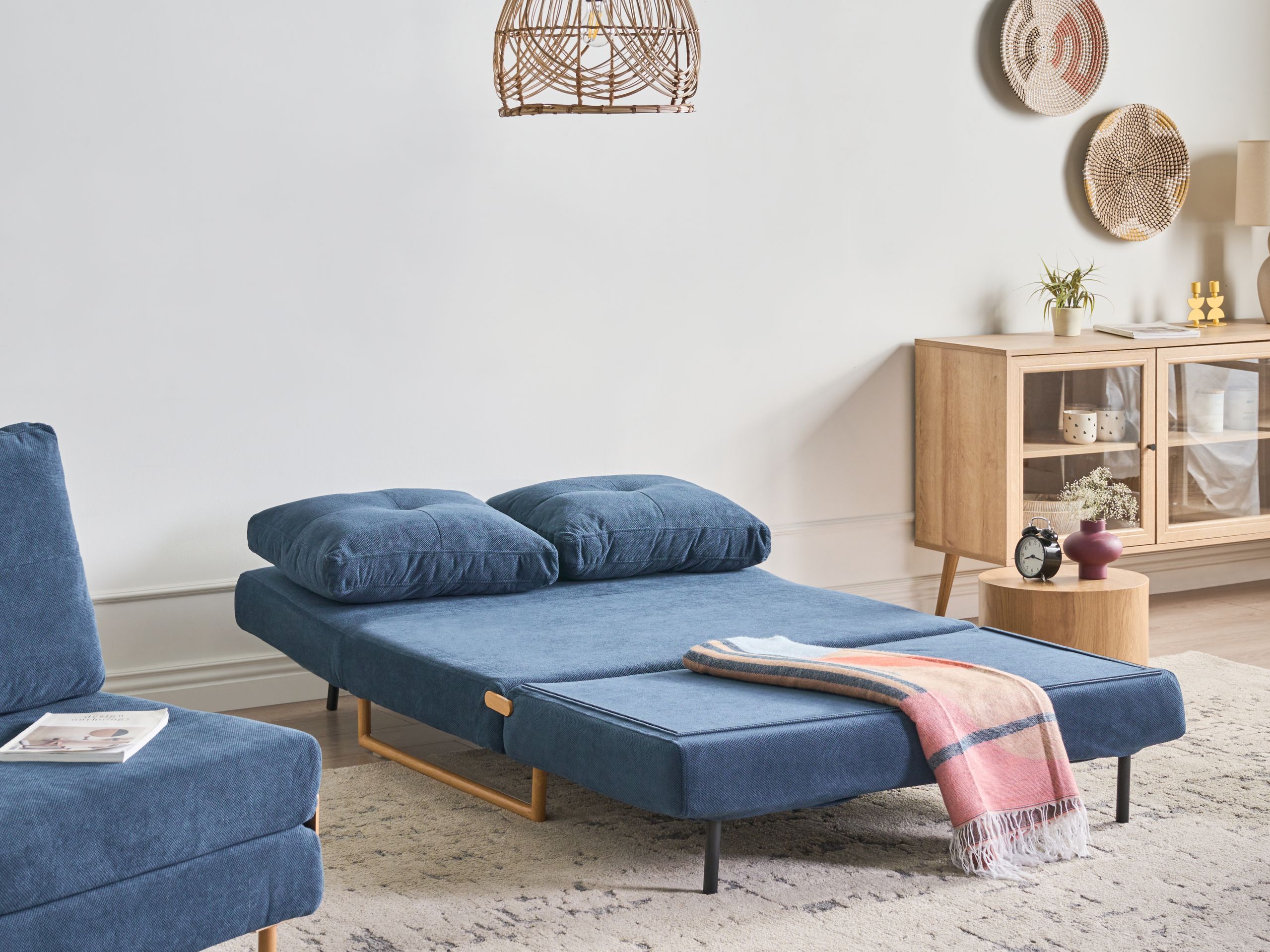 Sofa lova Berwyn 3389 (Mėlyna)