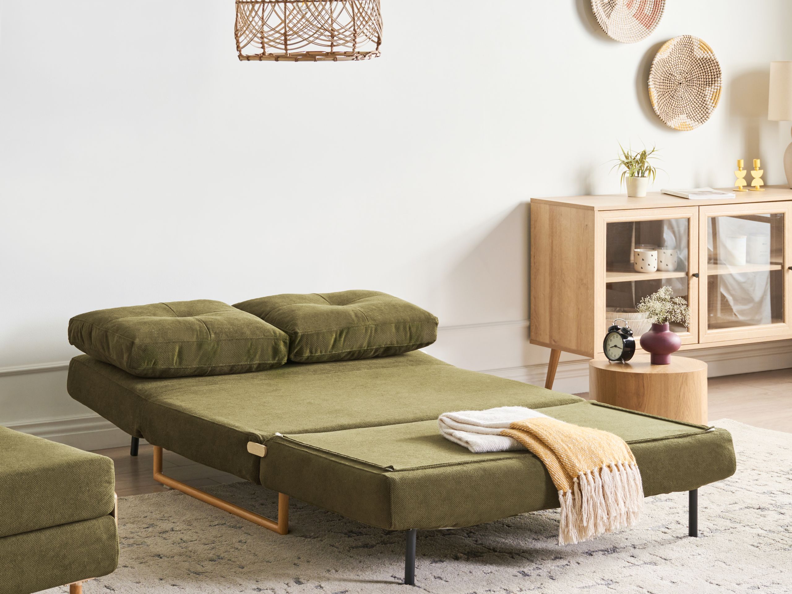 Sofa lova Berwyn 3389 (Žalia)