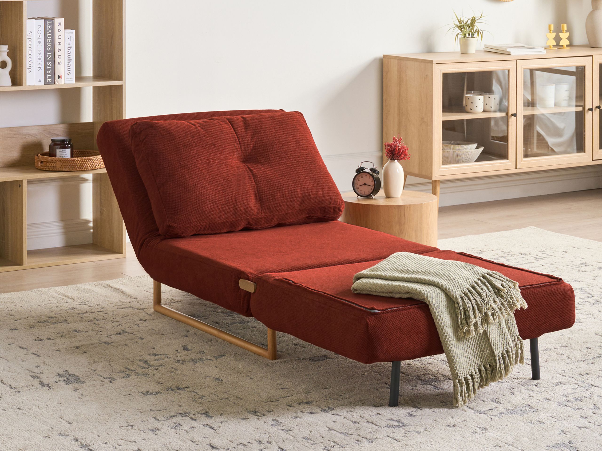 Fotelis Berwyn 3395 (Raudona)