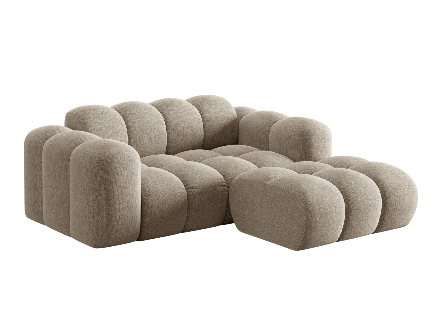 Minkštas kampas Mondelo 105 (Eden 04 Smėlinė)