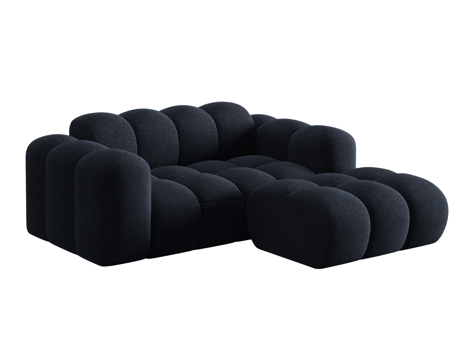 Minkštas kampas Mondelo 105 (Eden 16 Deep Mėlyna)