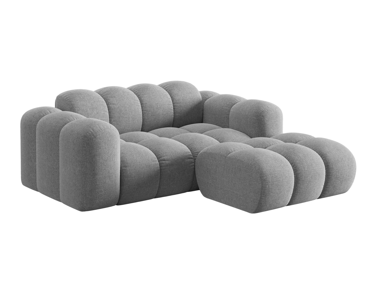 Minkštas kampas Mondelo 105 (Eden 18 Pilka)