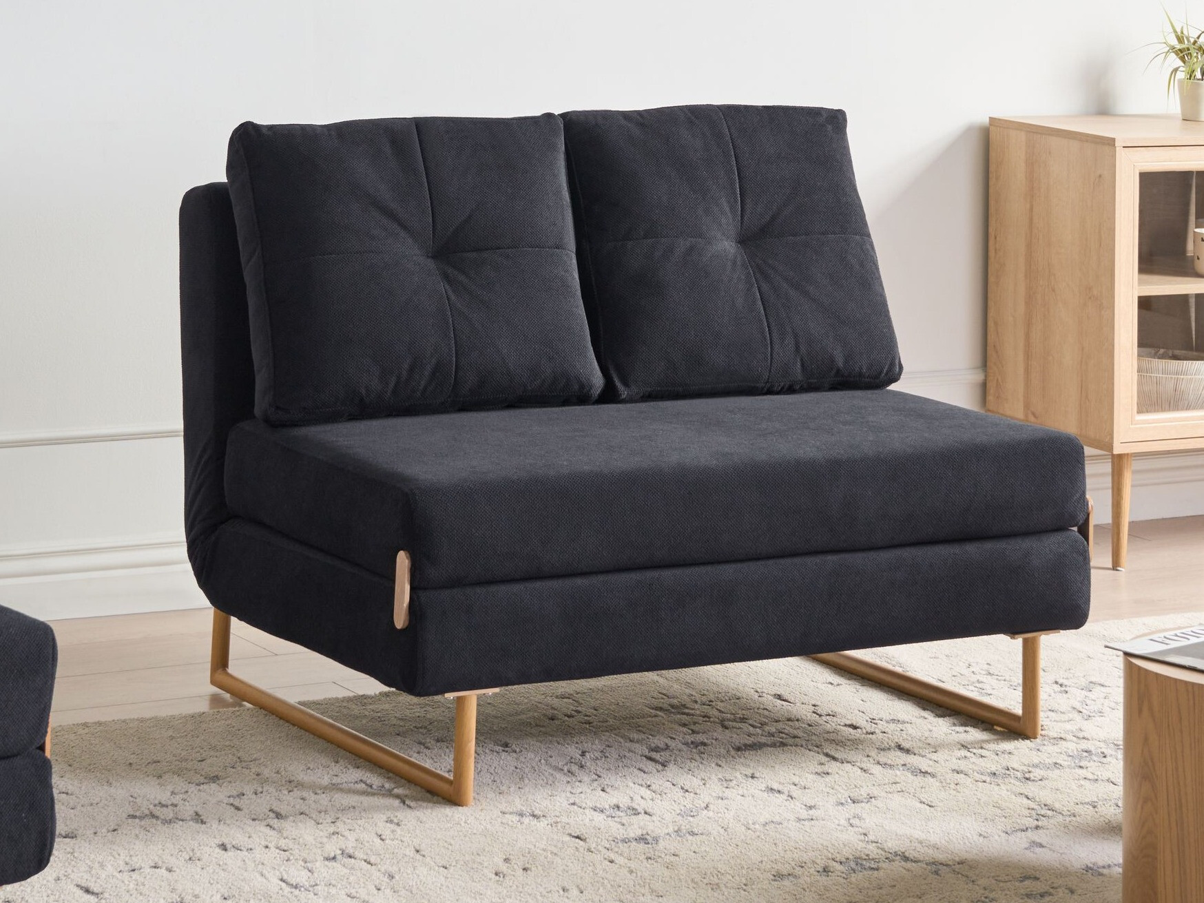 Sofa lova Berwyn 3389 (Juoda)