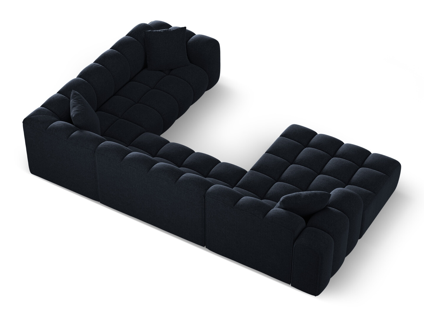 Minkštas kampas Mondelo 106 (Eden 16 Deep Mėlyna)