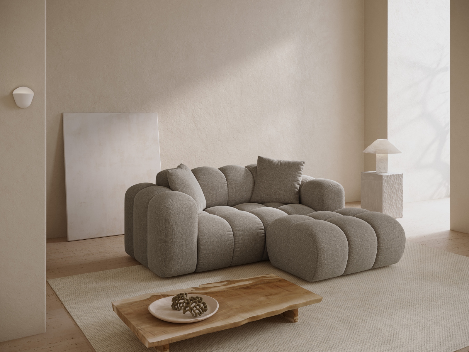 Pufas Mondelo 107 (Eden 04 Smėlinė)