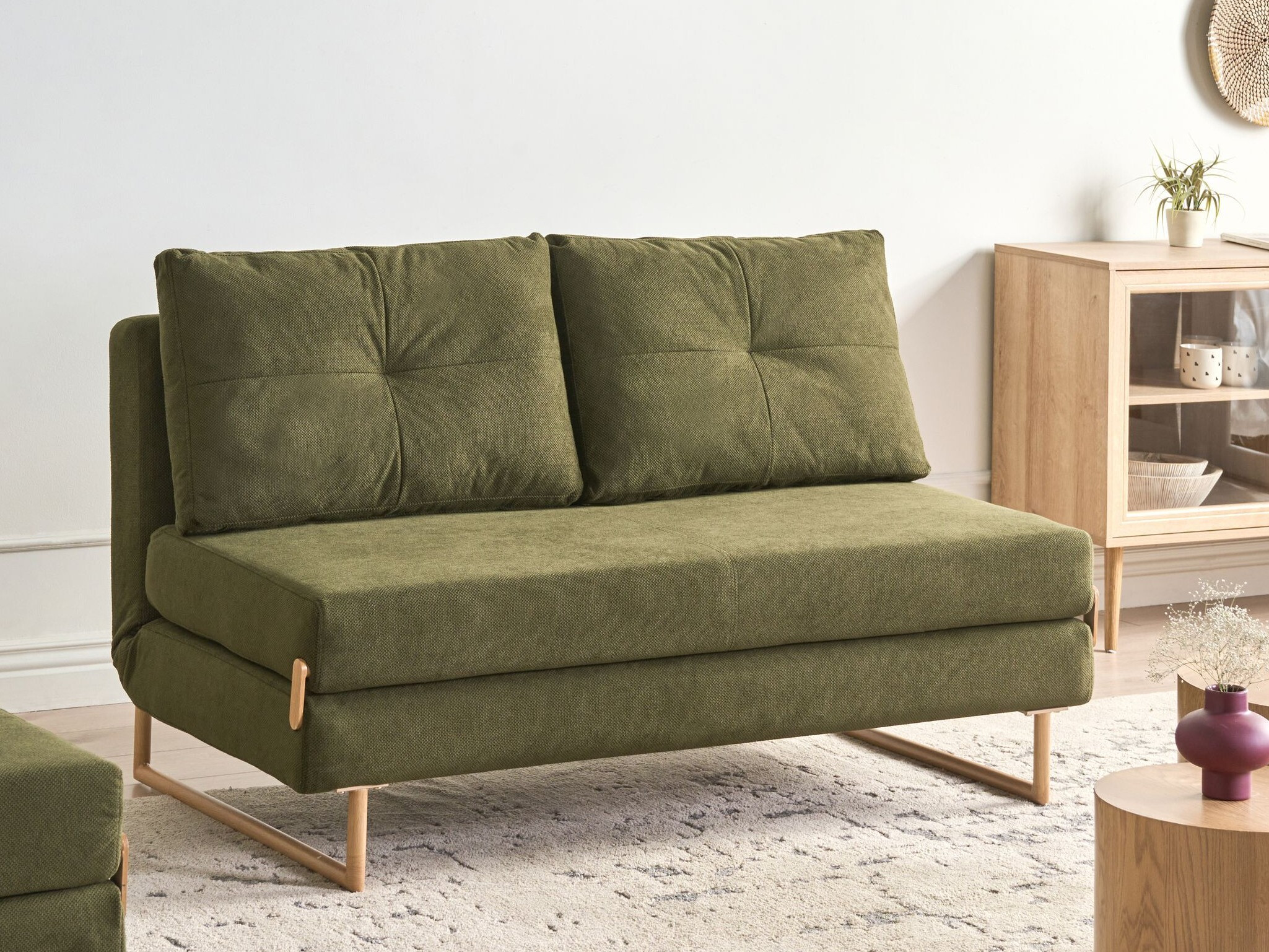 Sofa lova Berwyn 3405 (Žalia)